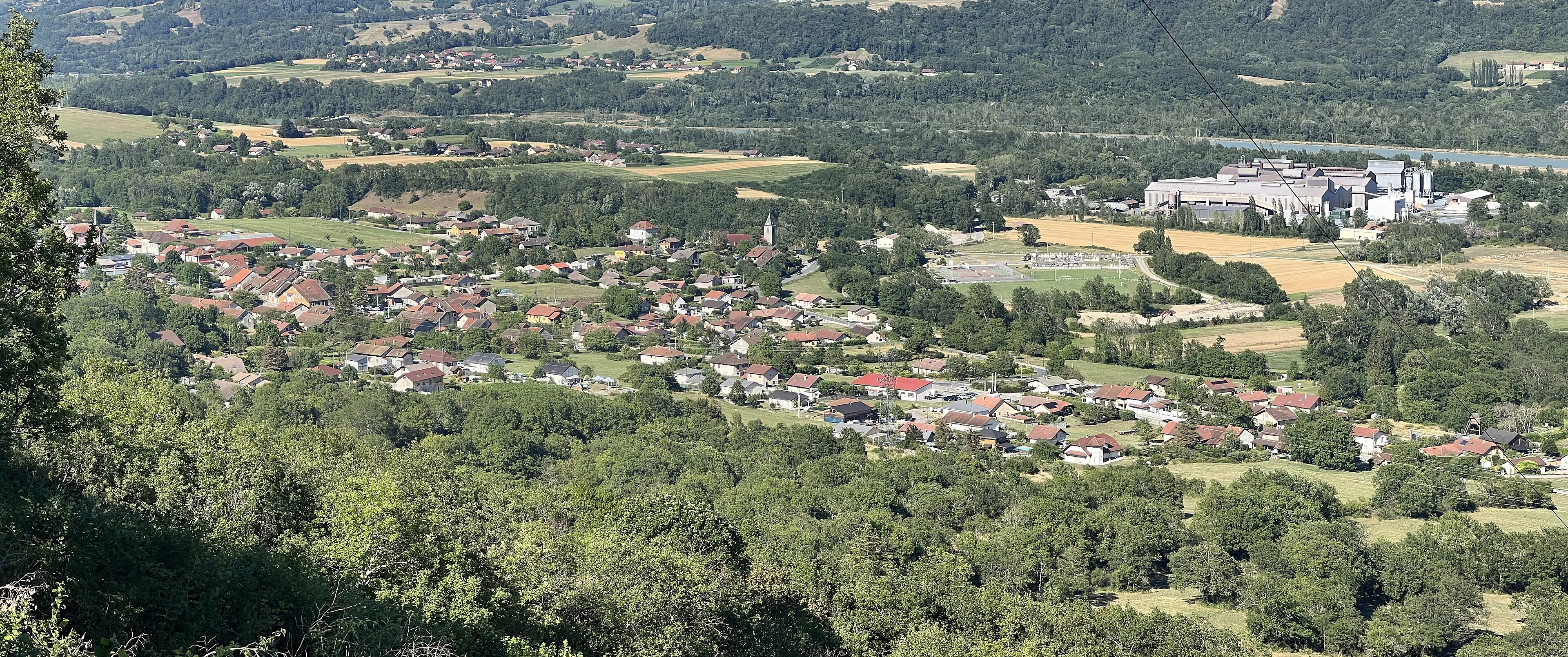 Vue de Anglefort