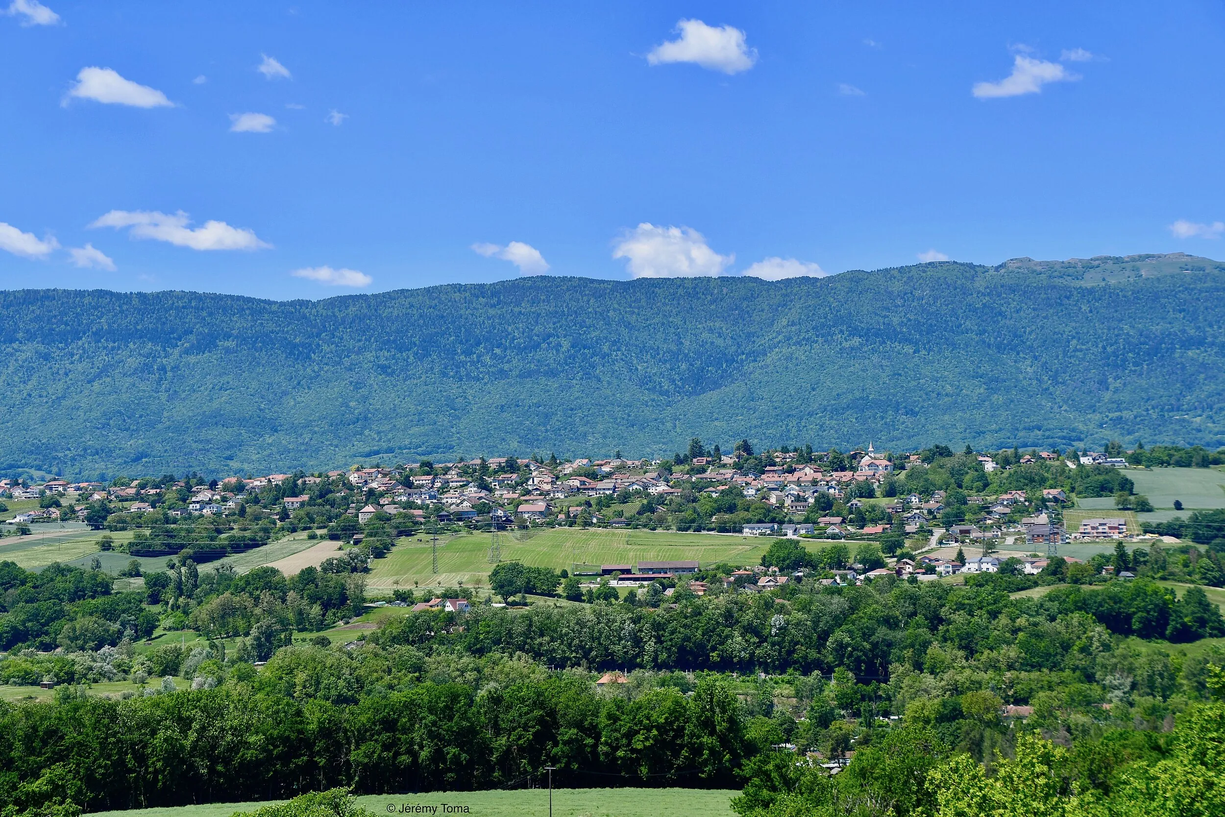 Vue de Challex