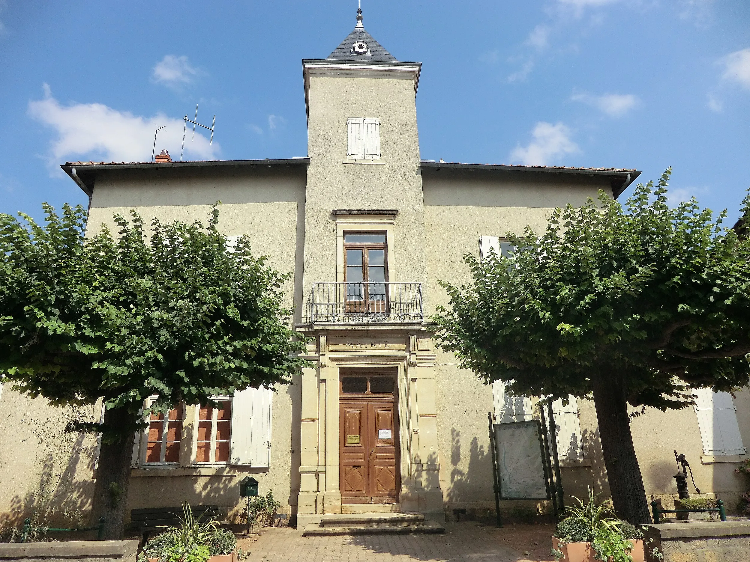 Vue de Fareins
