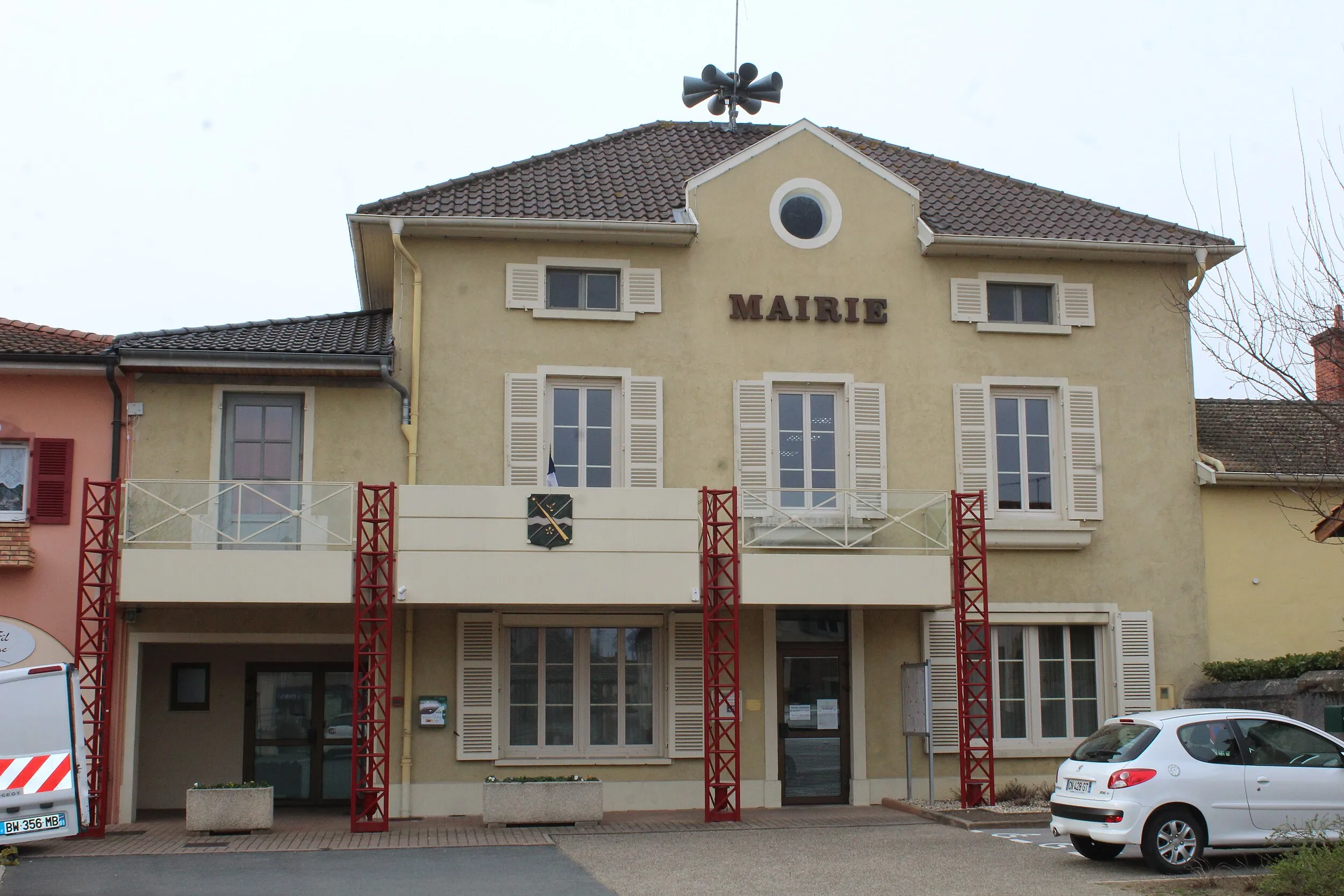 Vue de Manziat