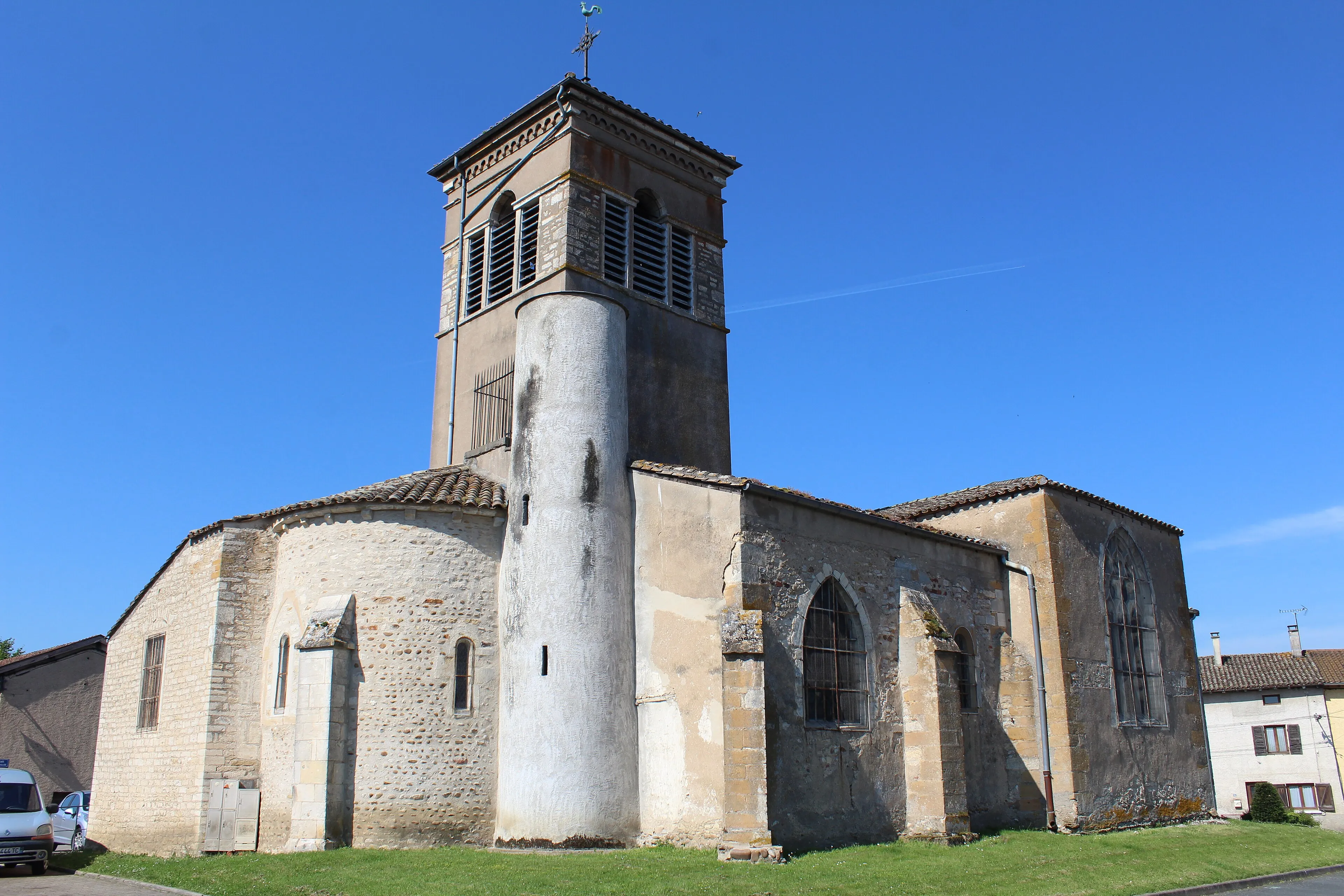Vue de Messimy-sur-Saône
