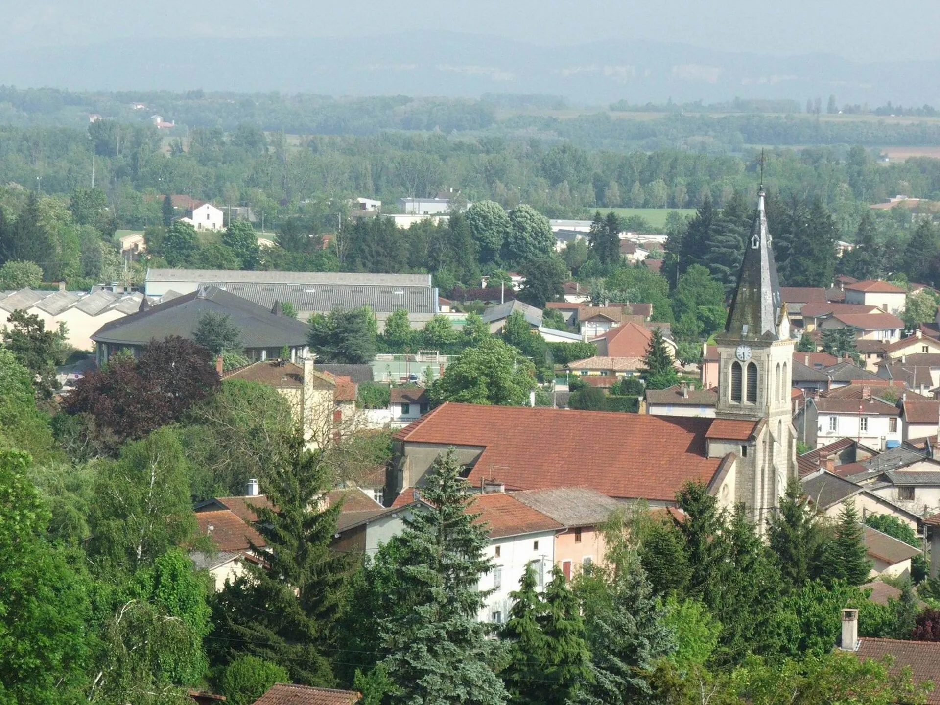 Vue de Meximieux