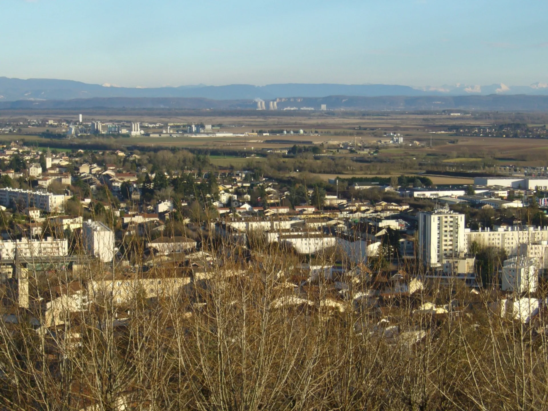 Vue de Montluel