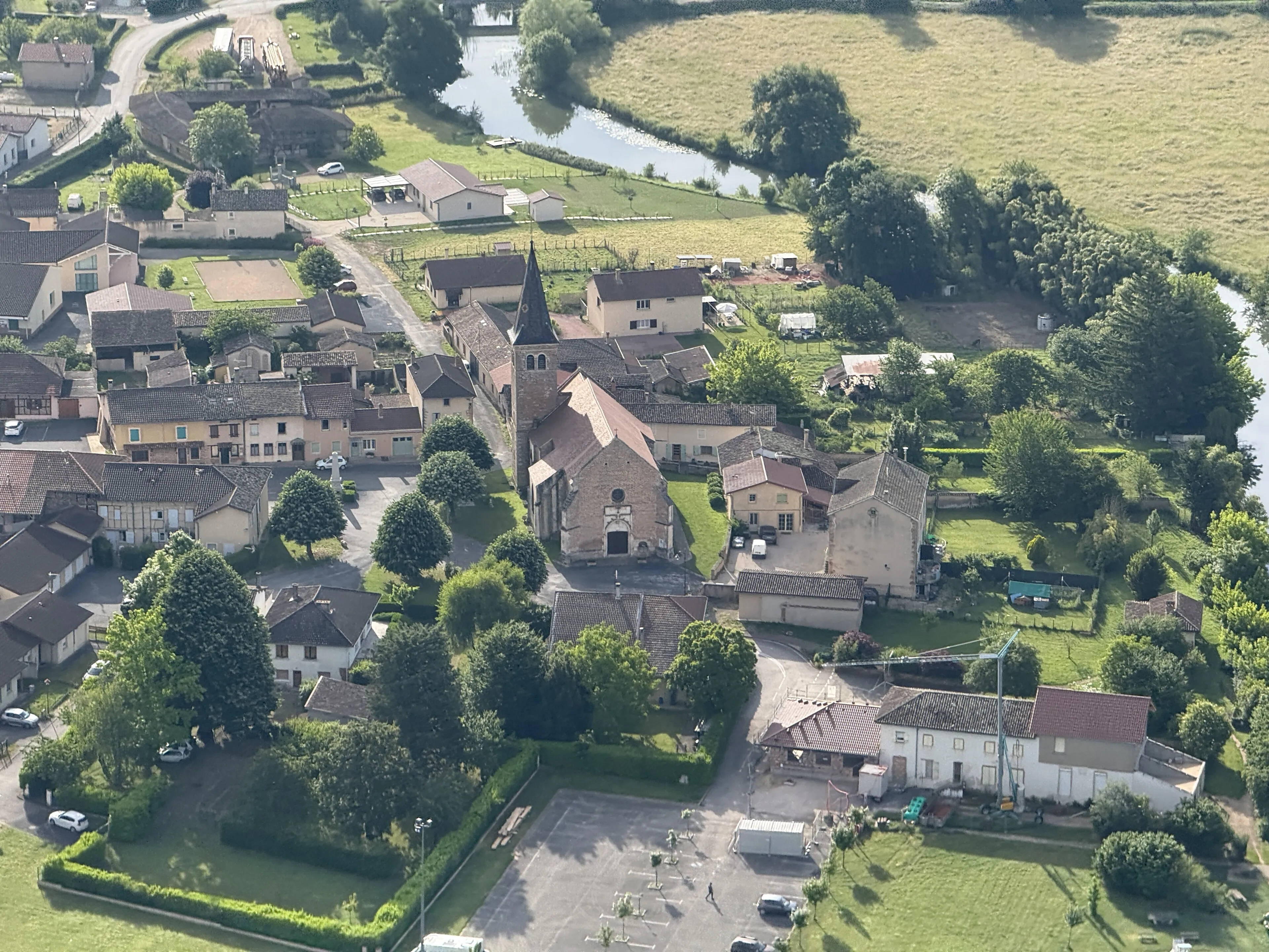 Vue de Saint-Jean-sur-Veyle