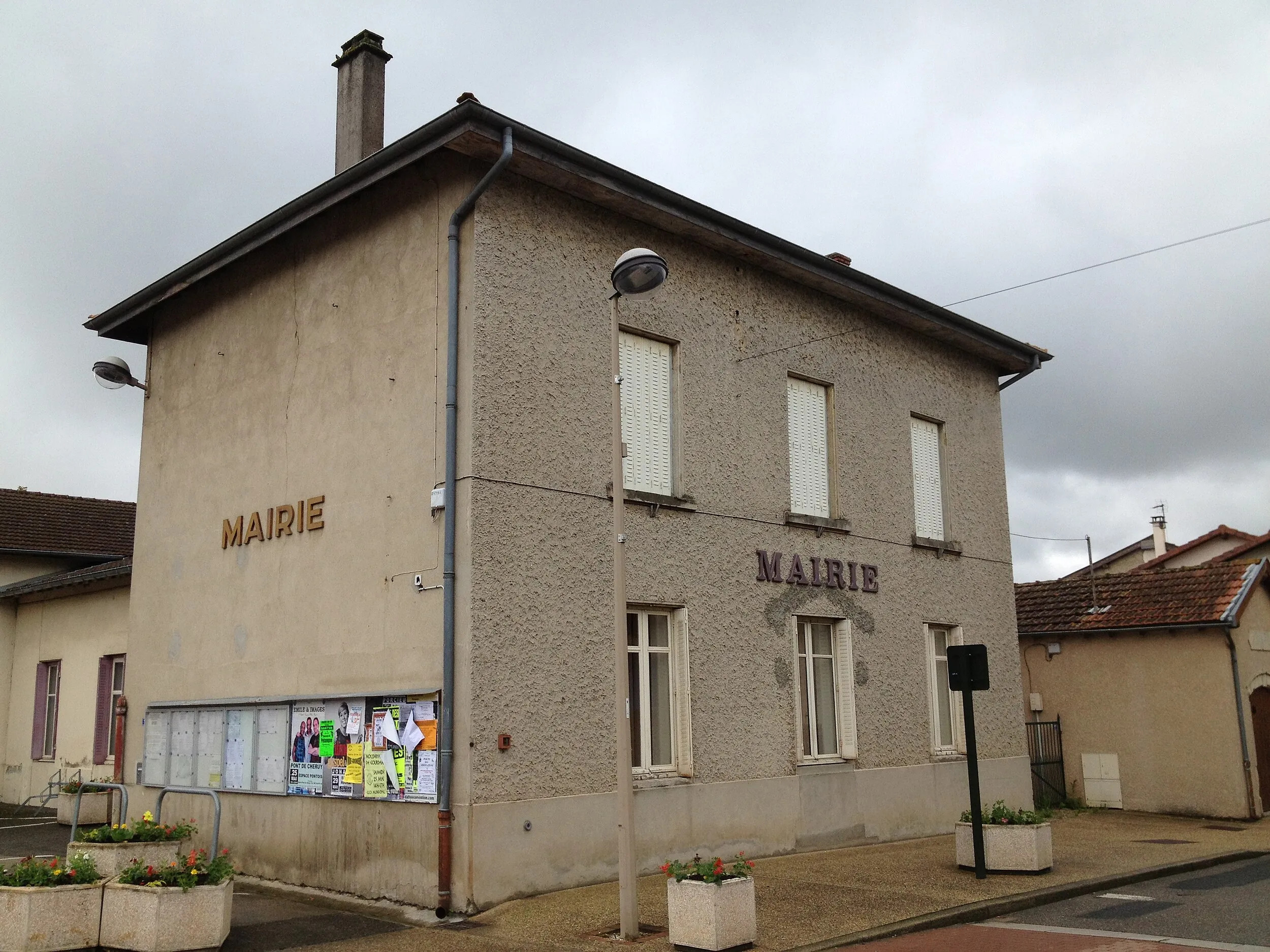 Vue de Saint-Maurice-de-Gourdans