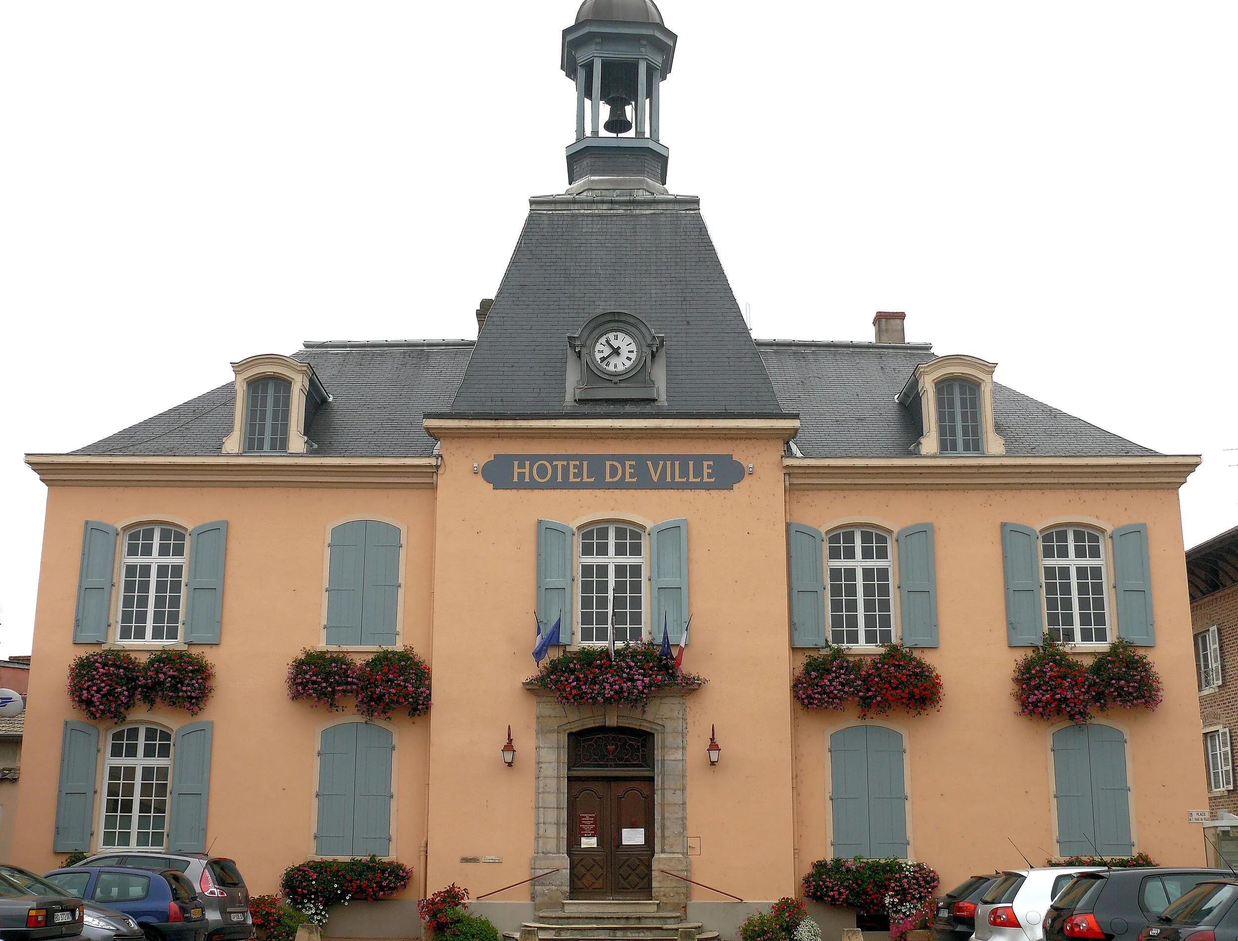 Vue de Saint-Trivier-sur-Moignans