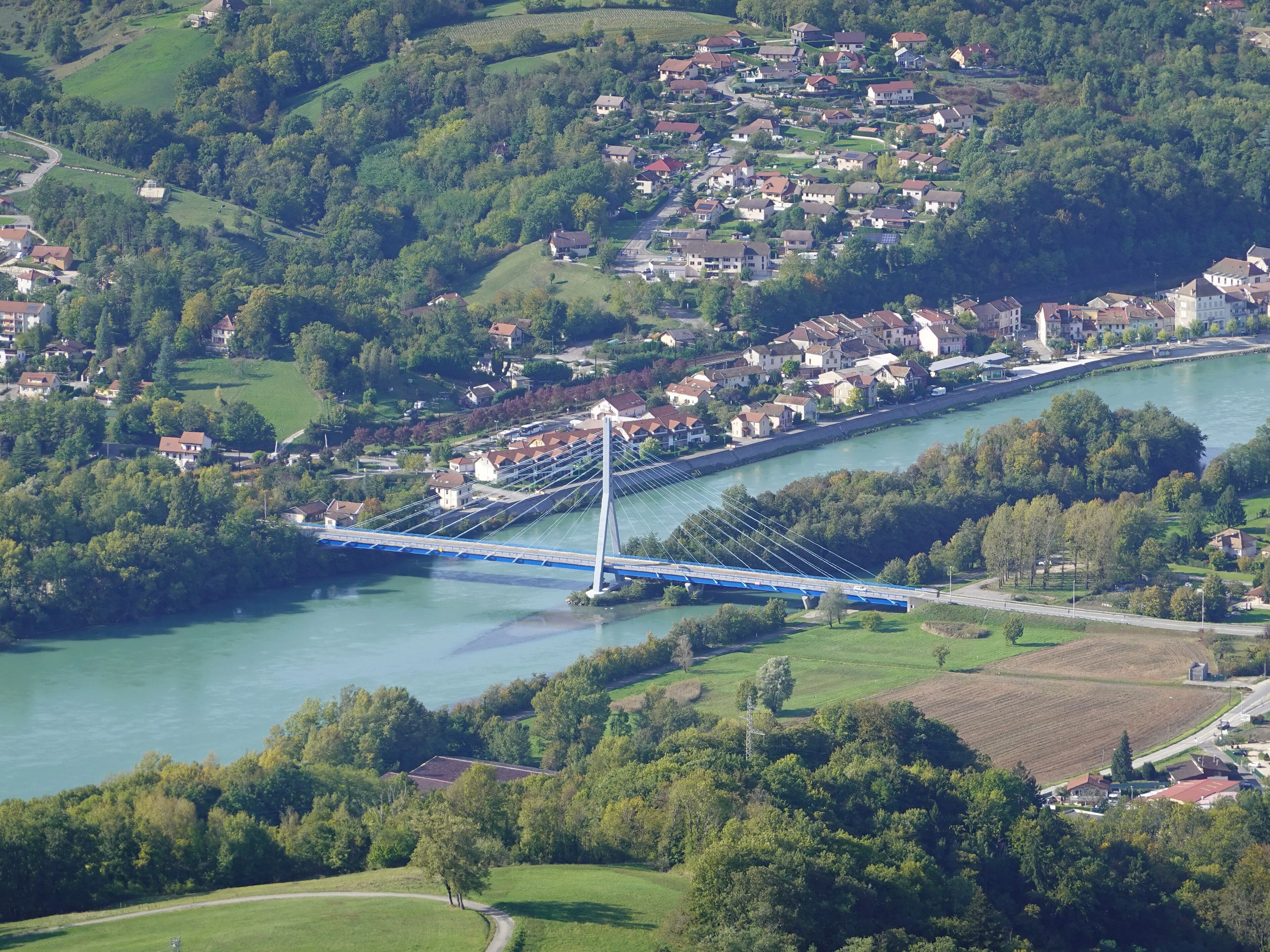 Vue de Seyssel