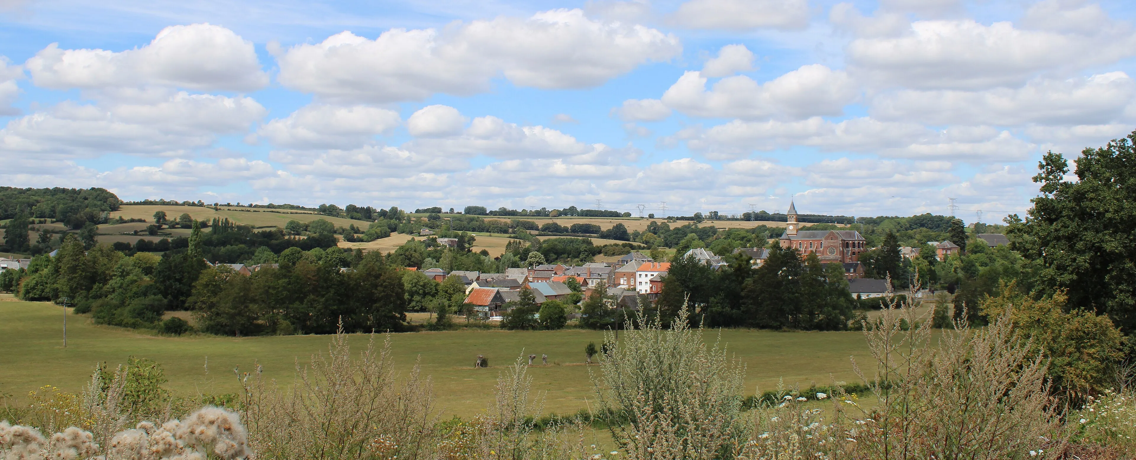 Vue de Origny-en-Thiérache