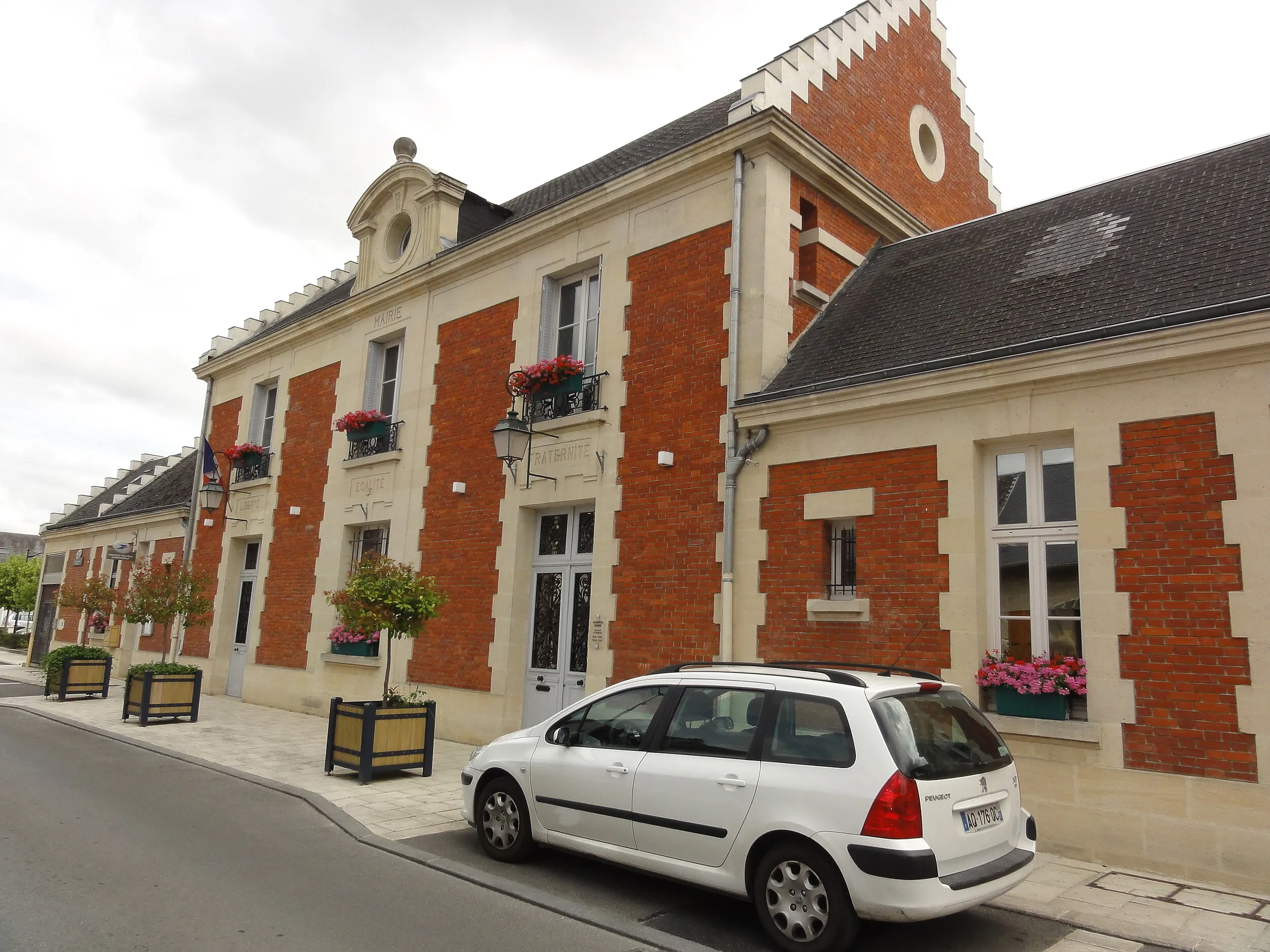 Vue de Villeneuve-Saint-Germain