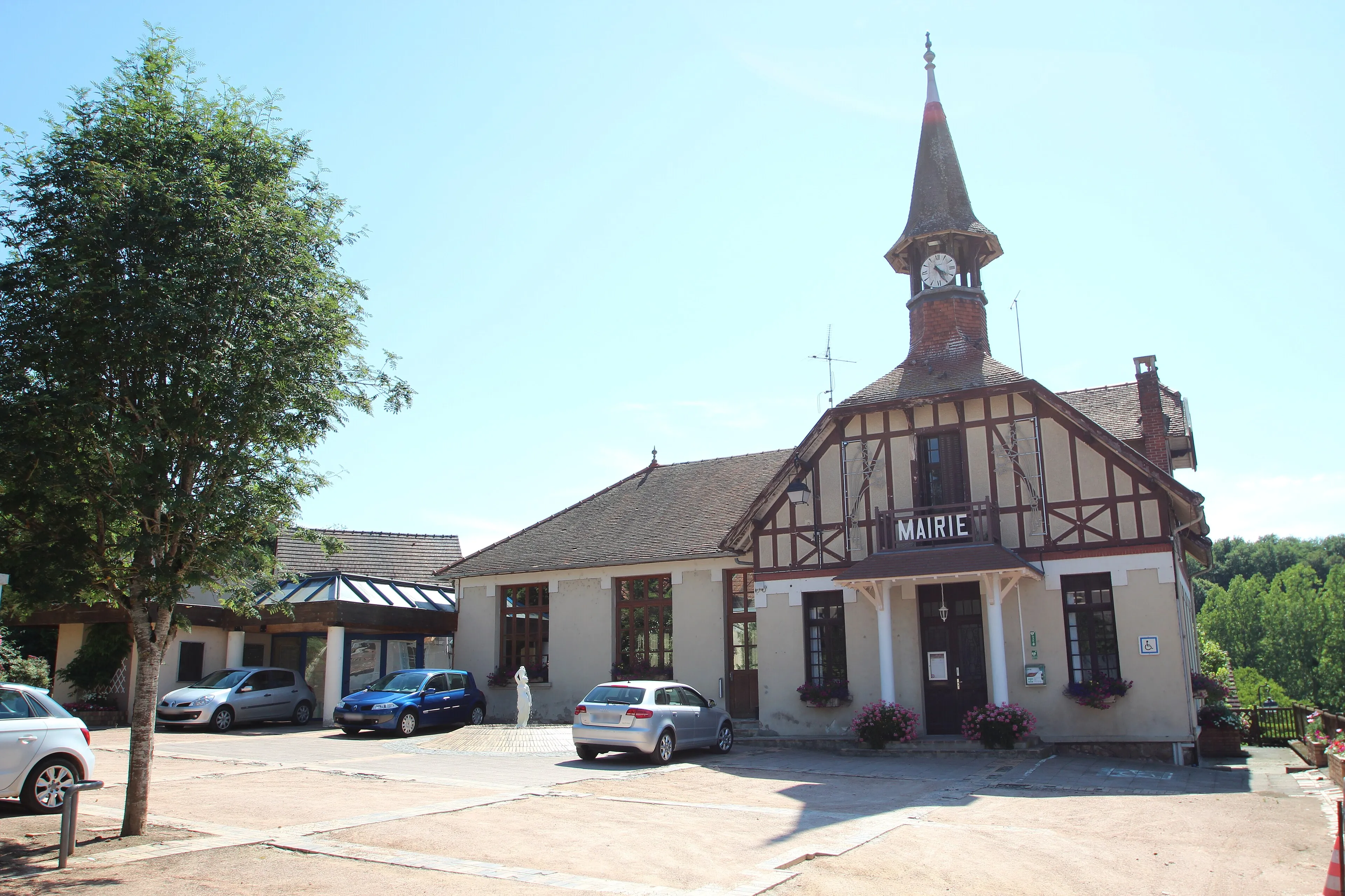Vue de Lavault-Sainte-Anne