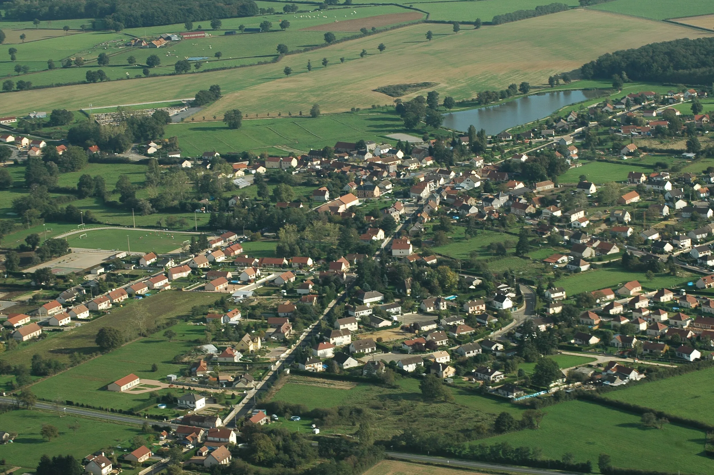 Vue de Lusigny