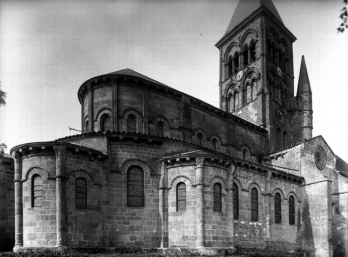 Vue de Saint-Menoux