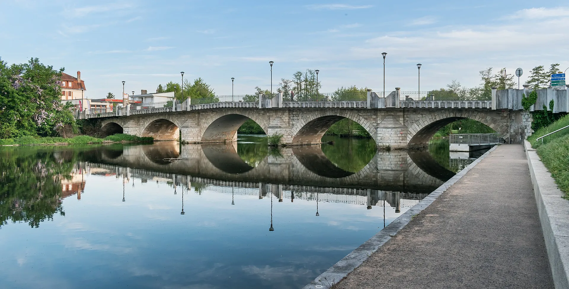 Vue de Saint-Pourçain-sur-Sioule