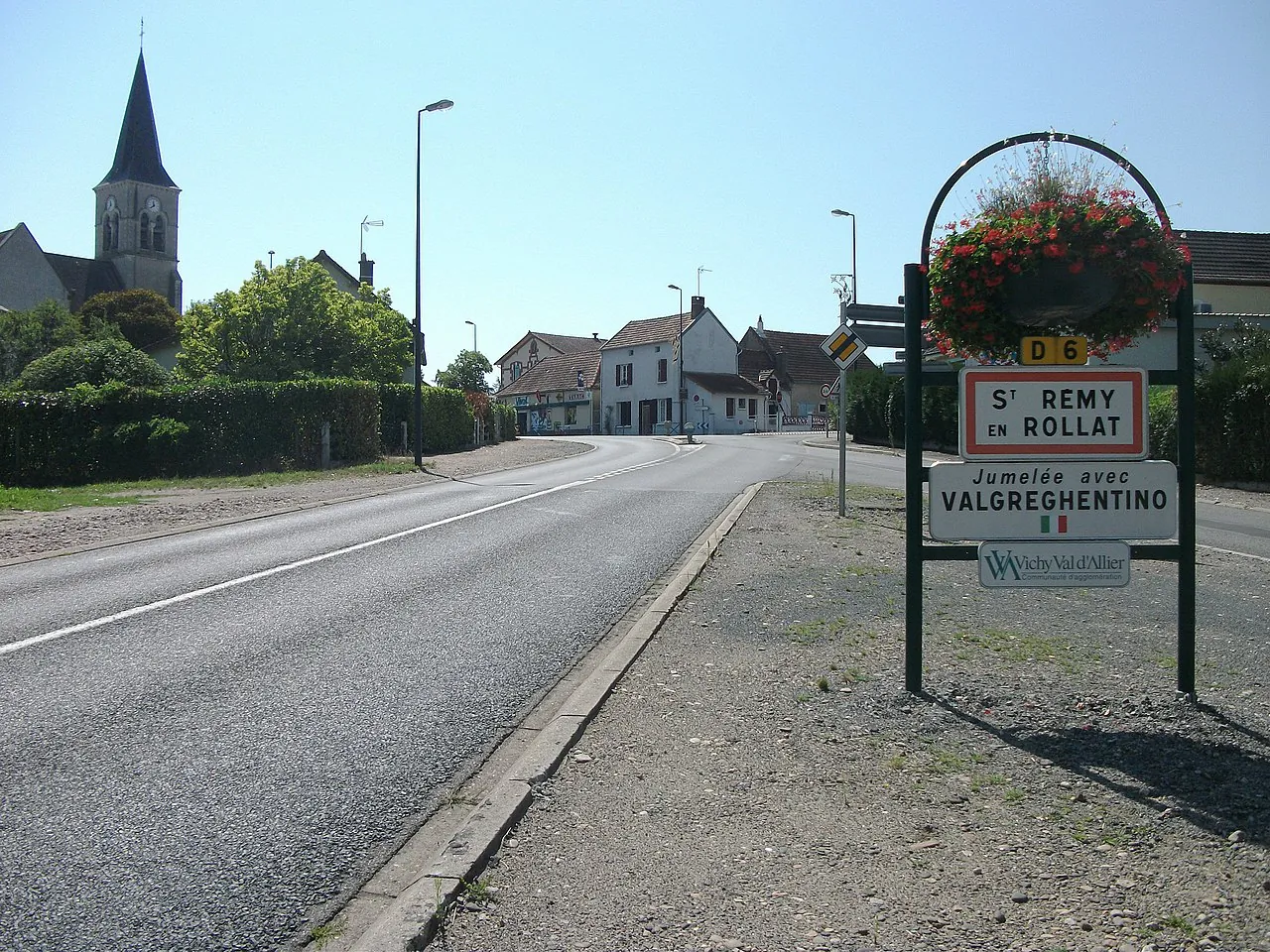 Vue de Saint-Rémy-en-Rollat