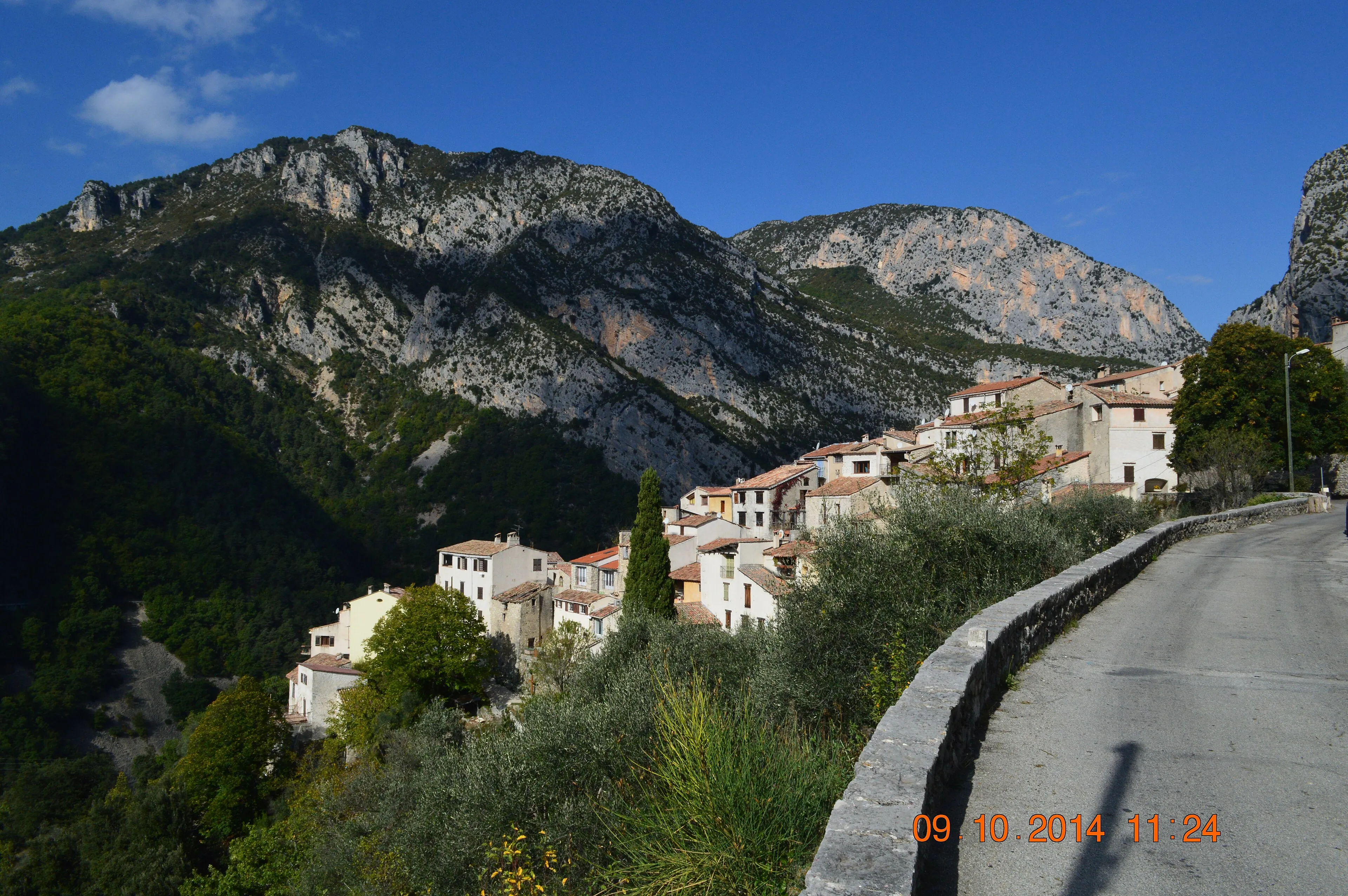 Vue de Aiglun