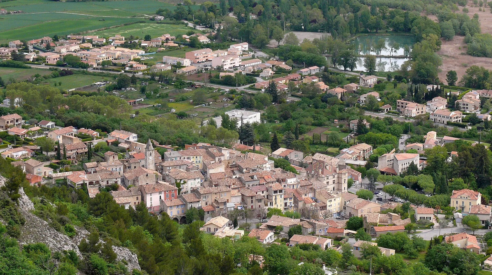 Vue de Château-Arnoux-Saint-Auban