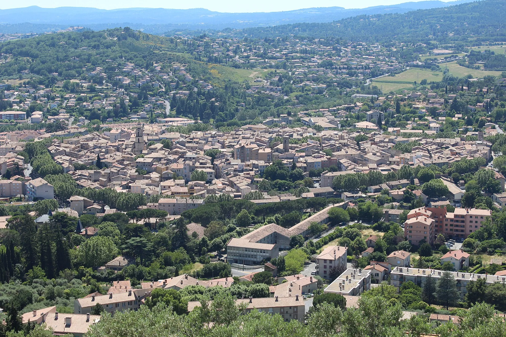 Vue de Manosque