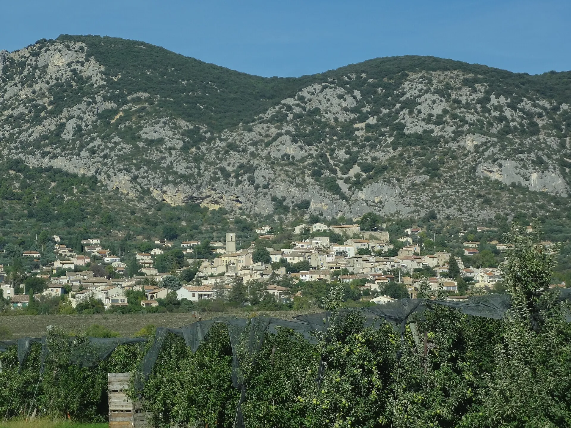 Vue de Volx