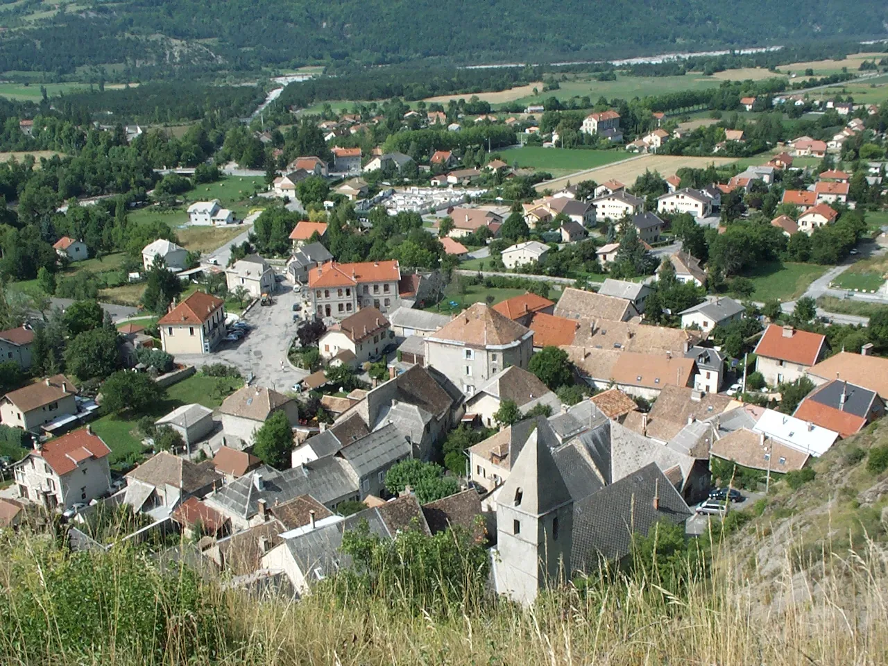 Vue de La Roche-des-Arnauds