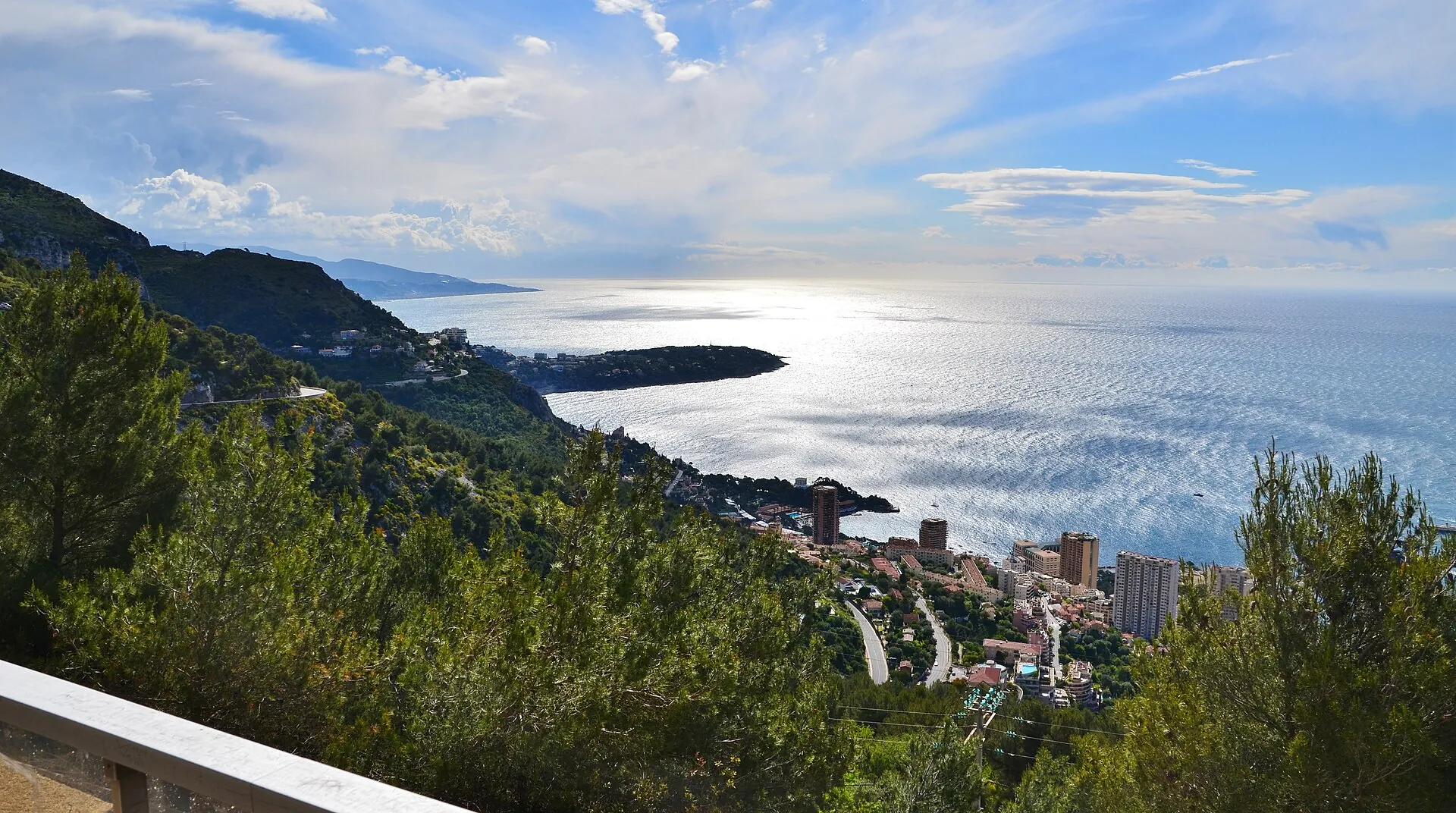 Vue de Beausoleil
