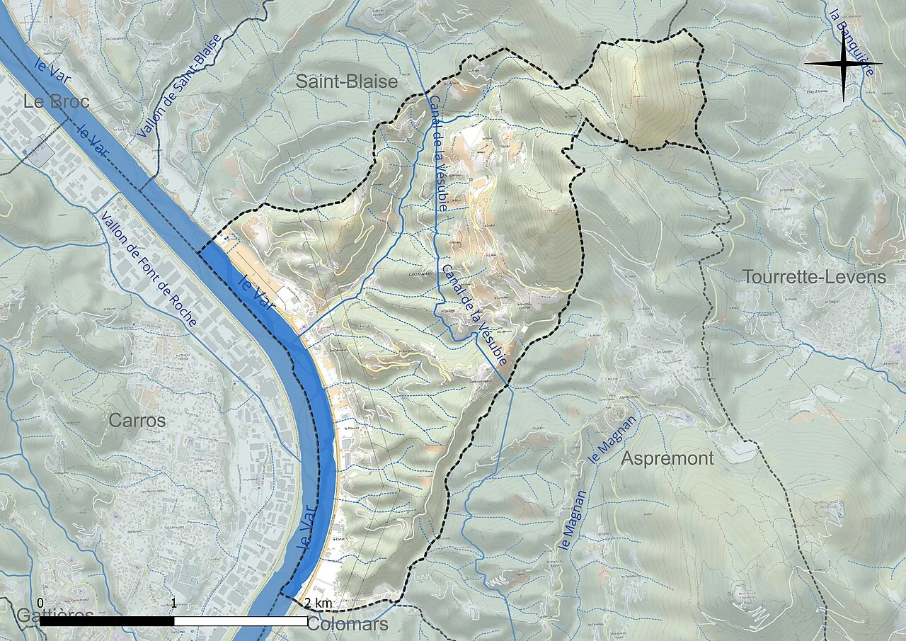Vue de Castagniers