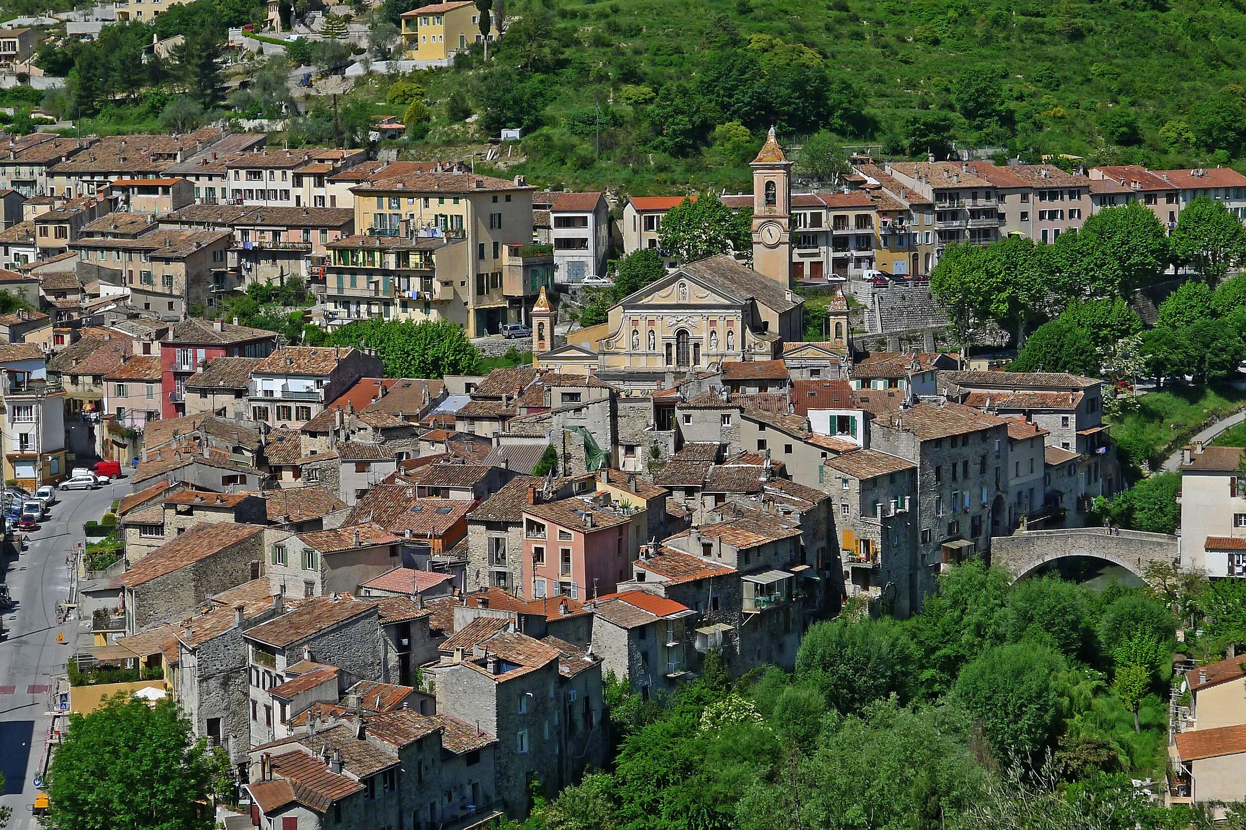 Vue de L'Escarène