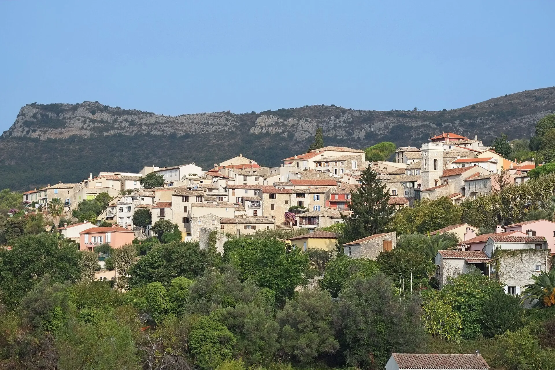Vue de La Gaude