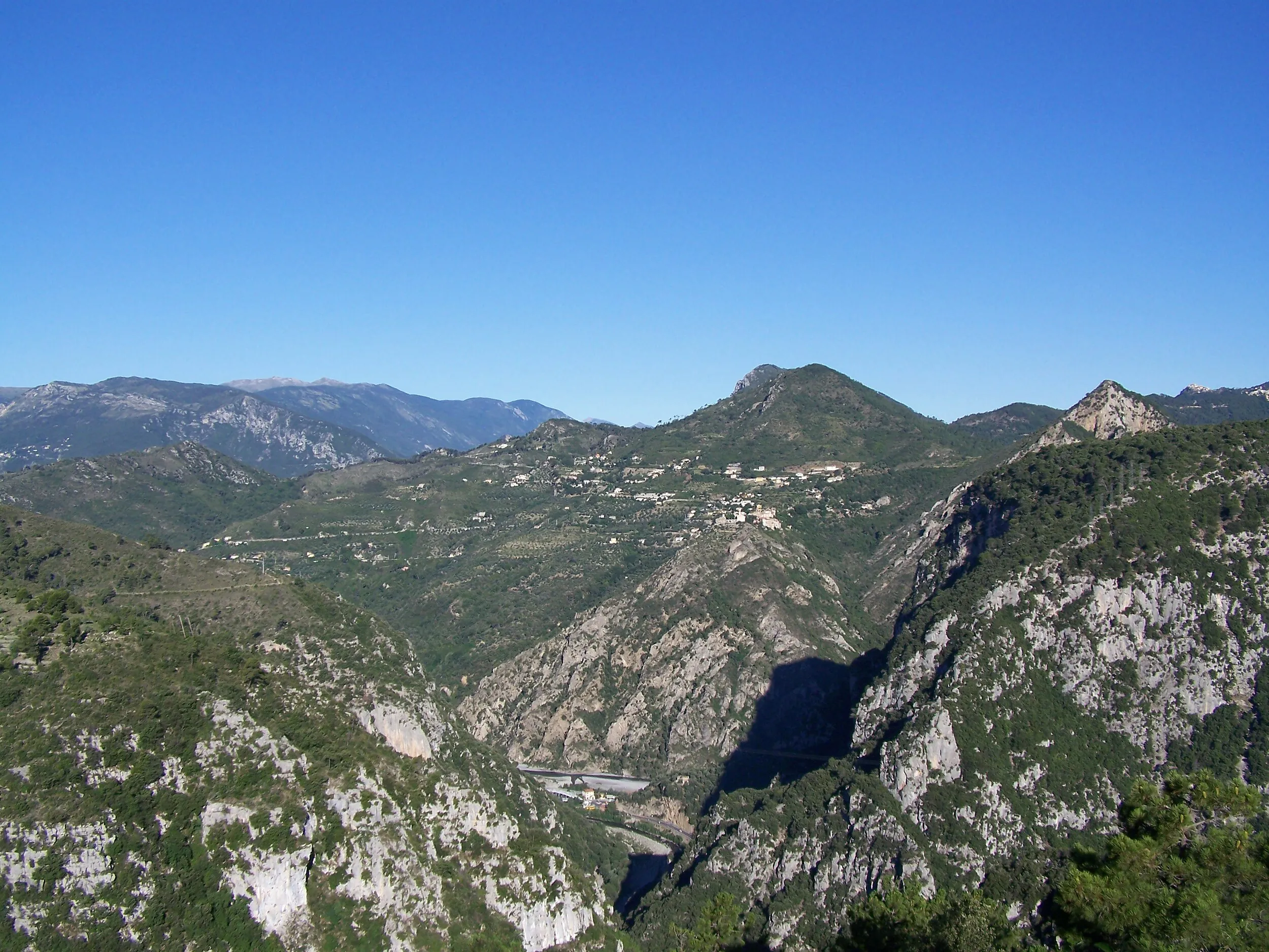 Vue de Levens