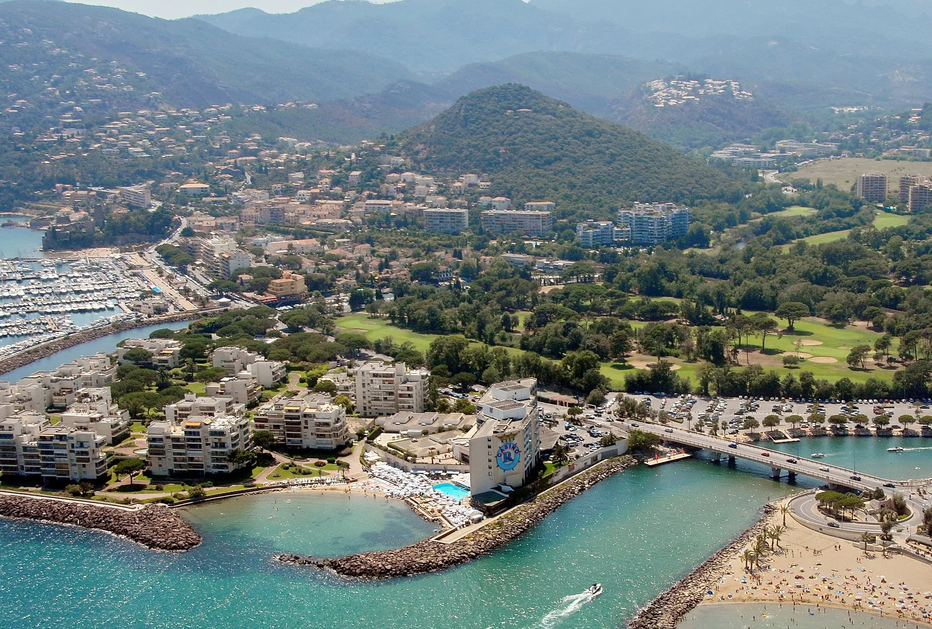 Vue de Mandelieu-la-Napoule