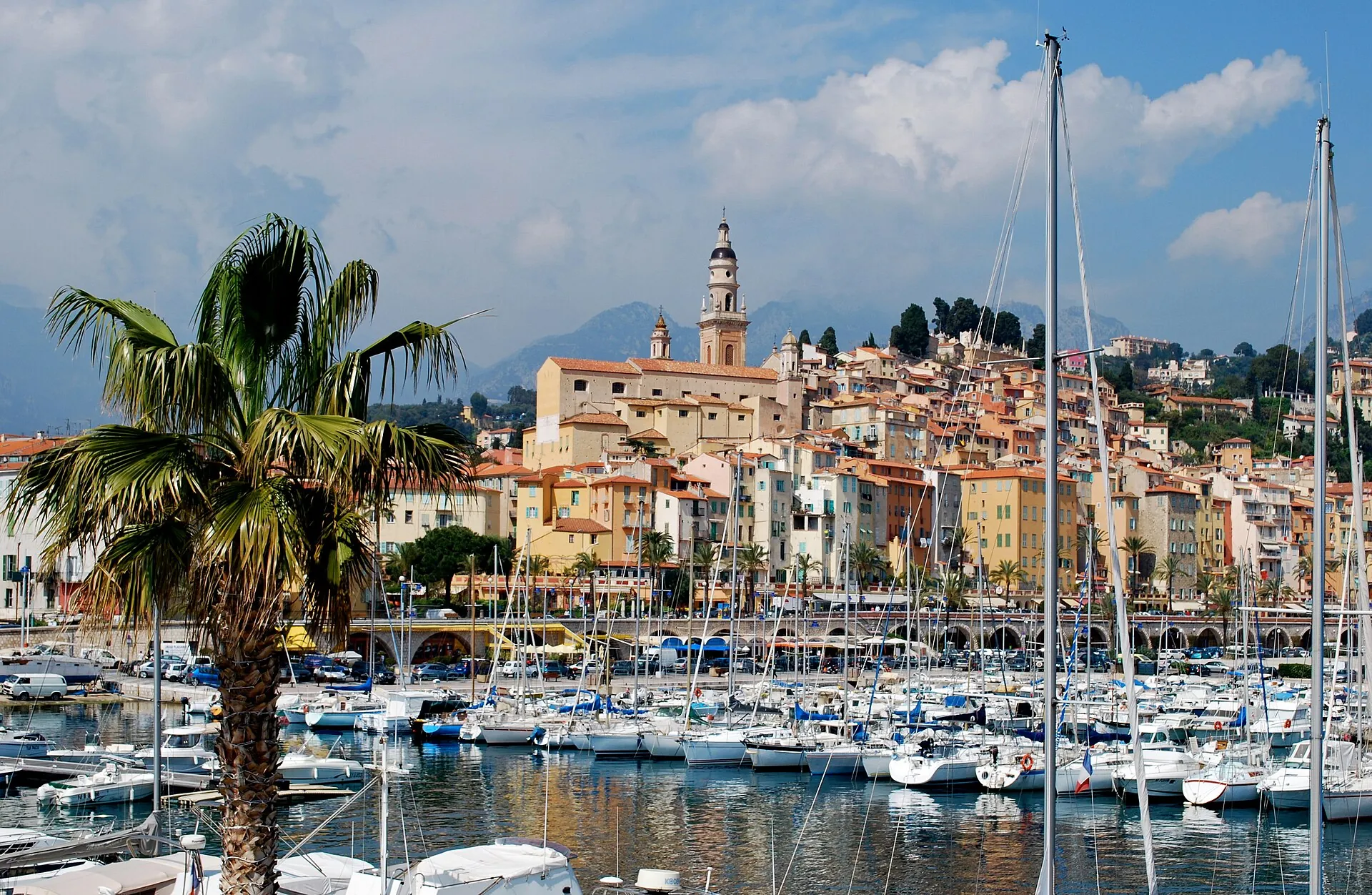 Vue de Menton