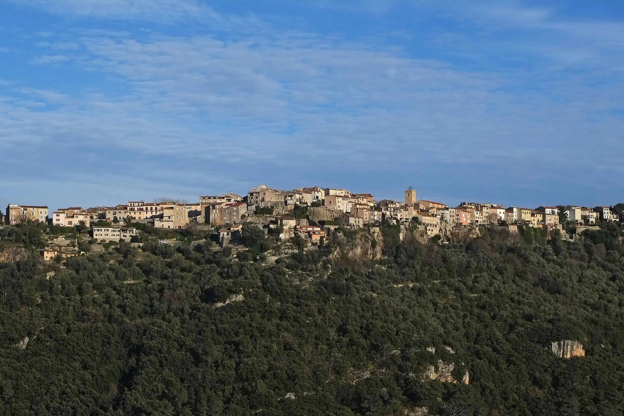 Vue de Saint-Cézaire-sur-Siagne