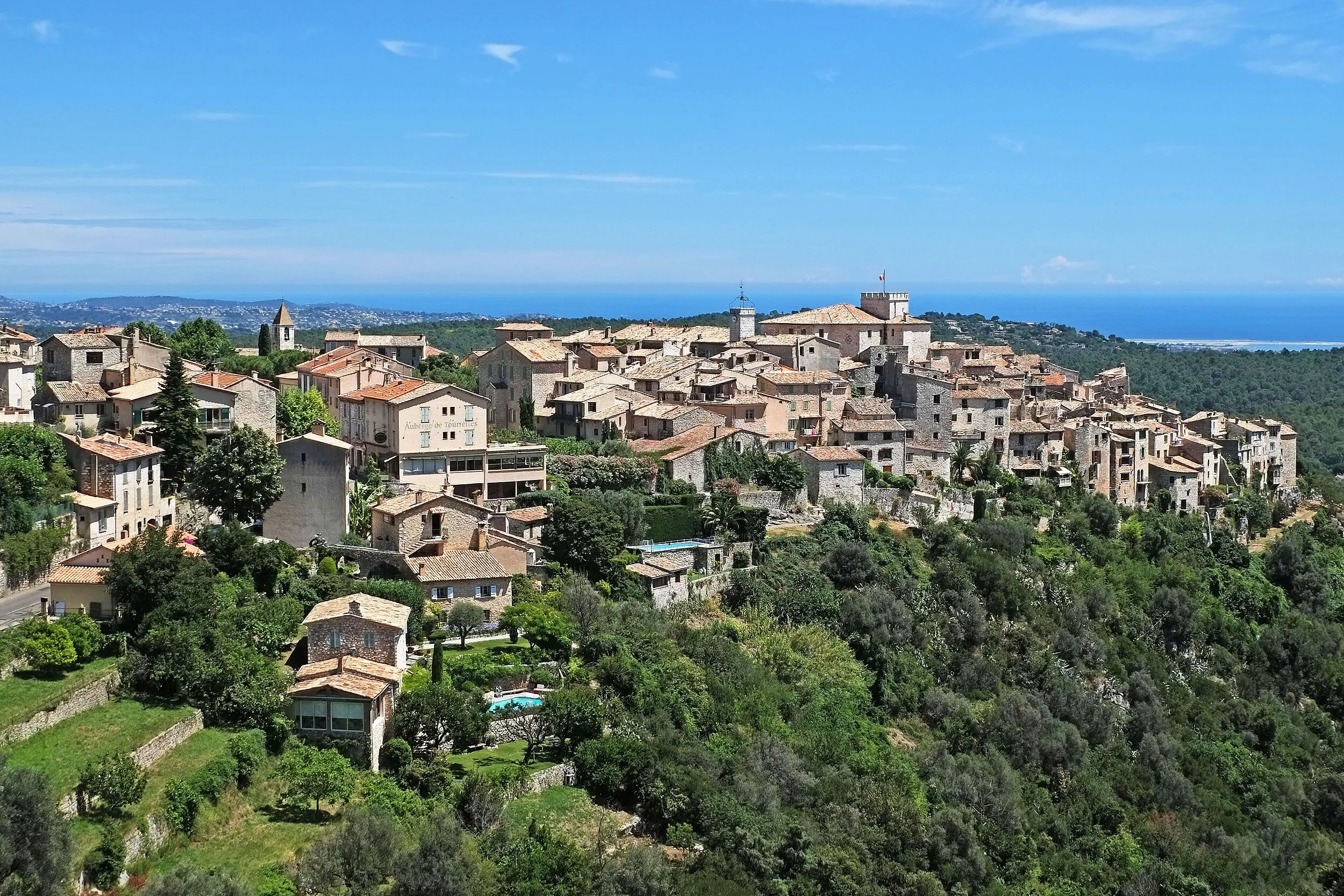 Vue de Tourrettes-sur-Loup