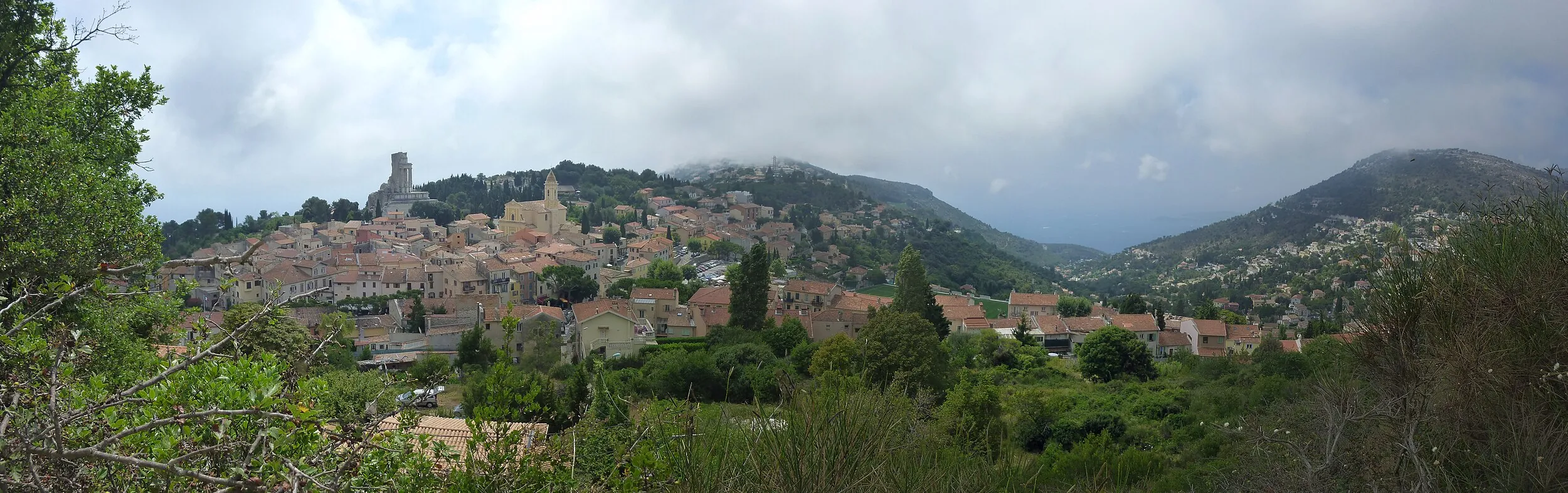 Vue de La Turbie