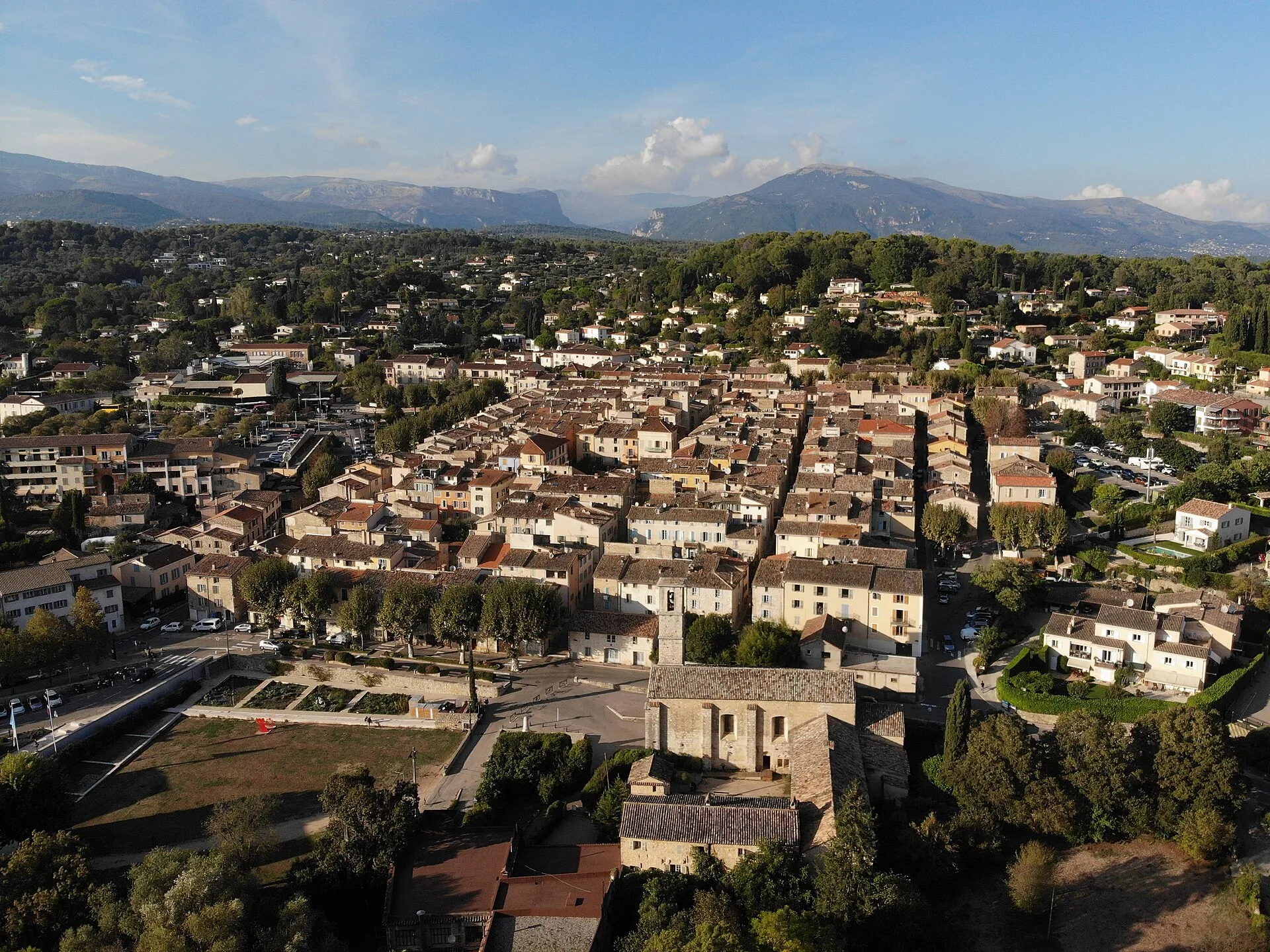 Vue de Valbonne