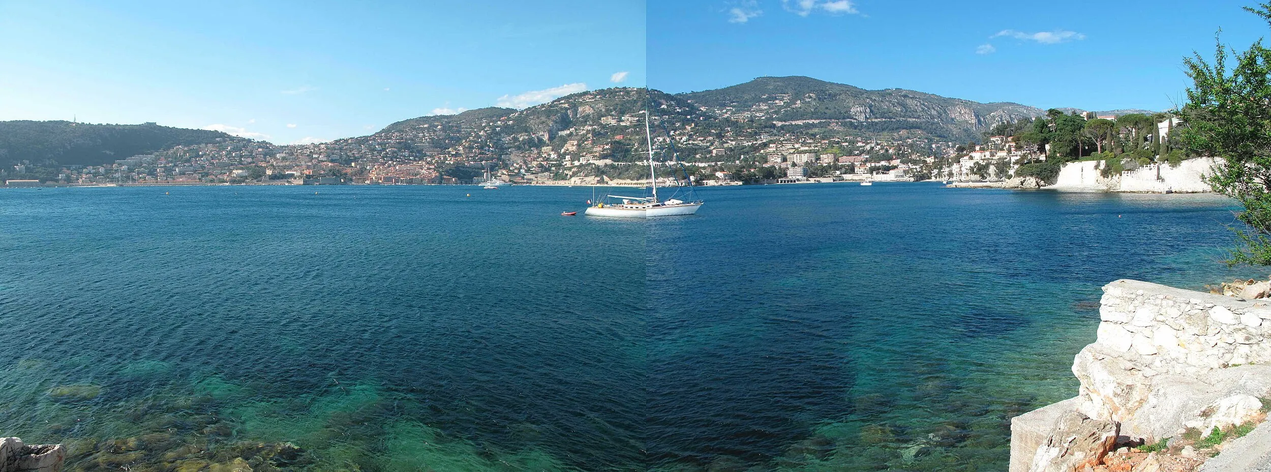 Vue de Villefranche-sur-Mer