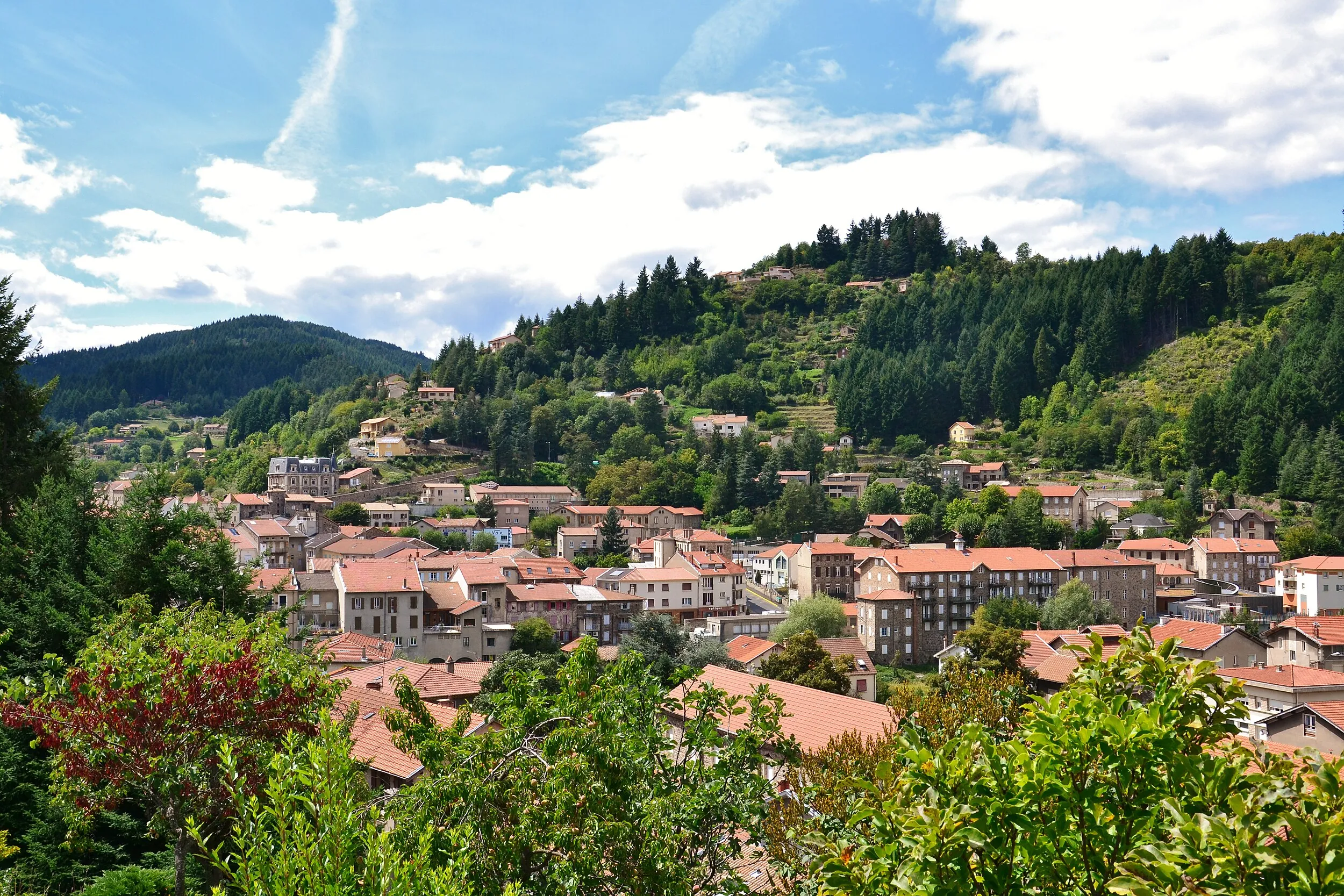 Vue de Le Cheylard