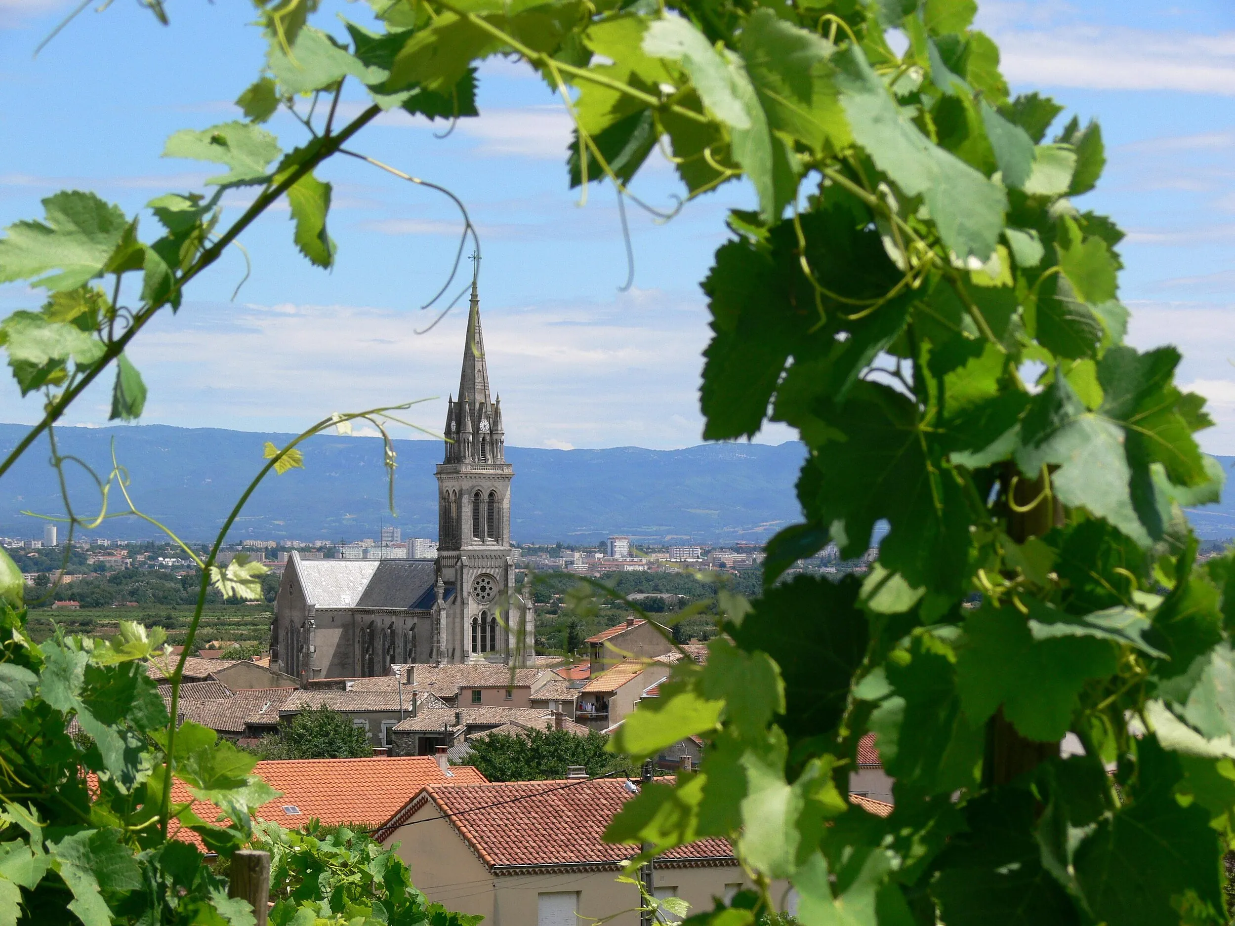 Vue de Cornas