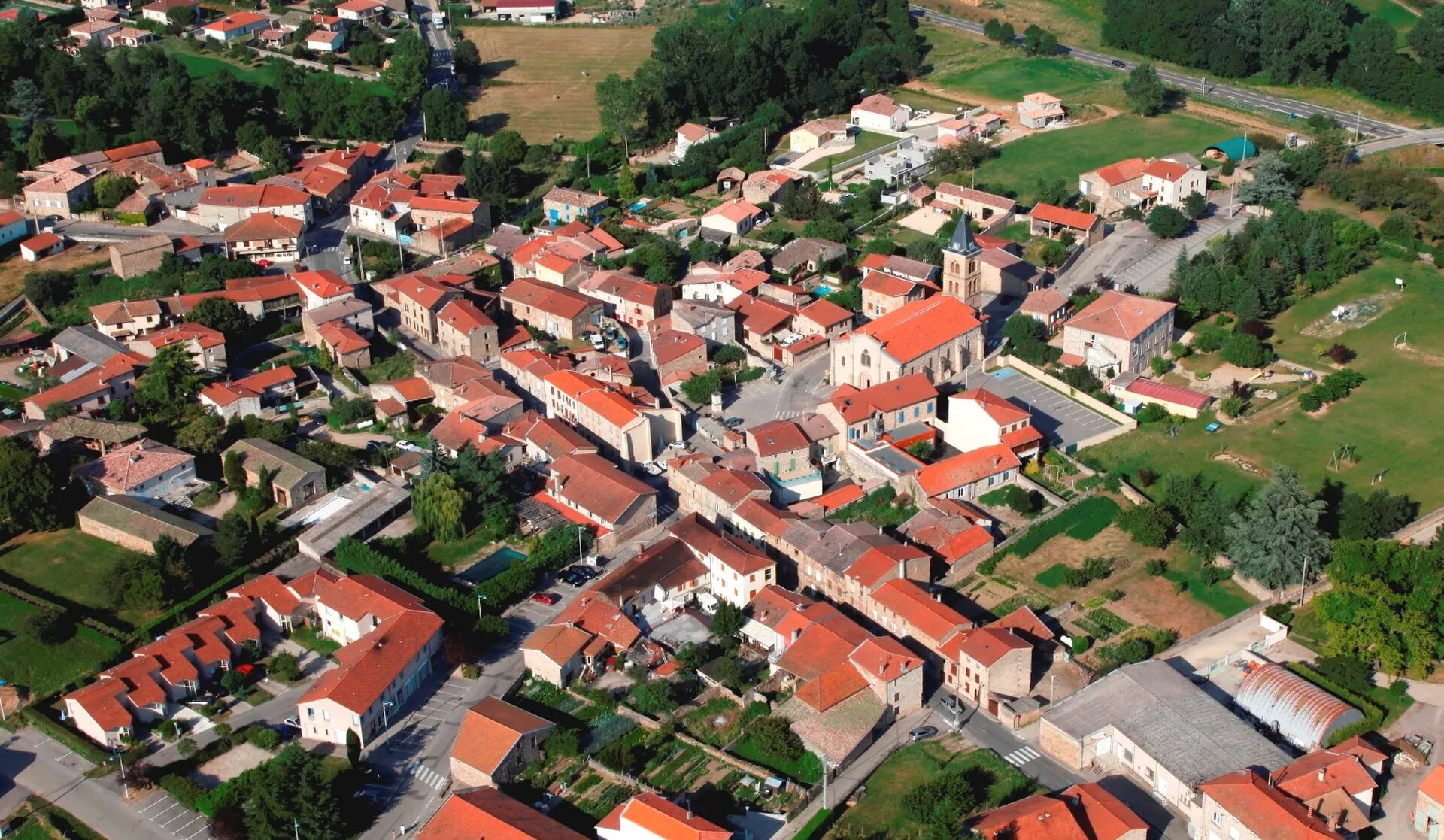 Vue de Davézieux