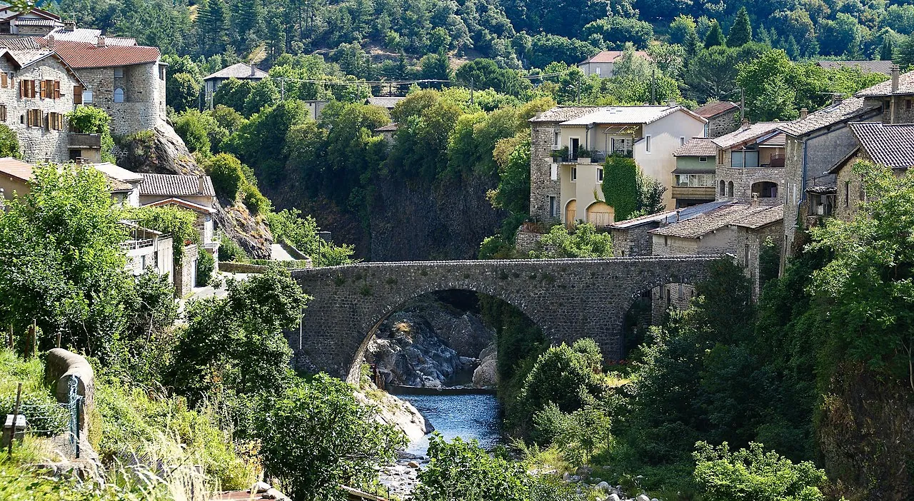 Vue de Jaujac