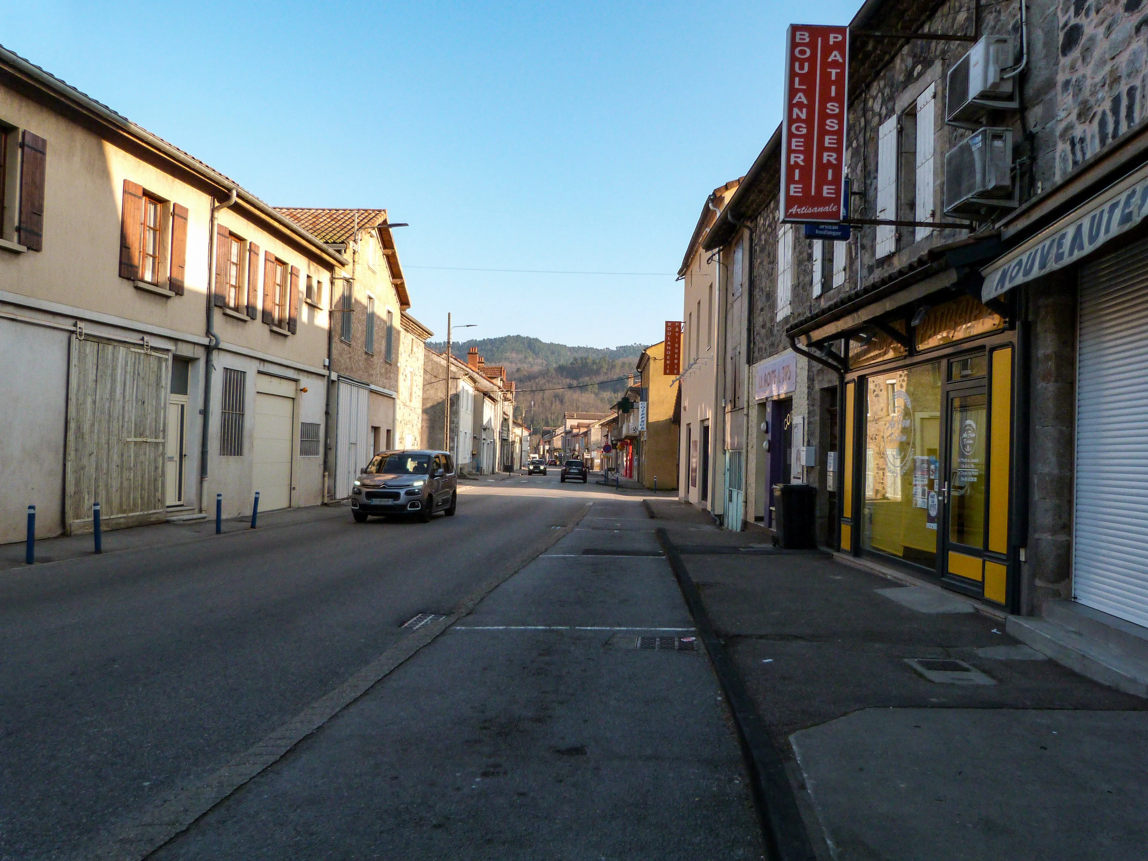 Vue de Lalevade-d'Ardèche