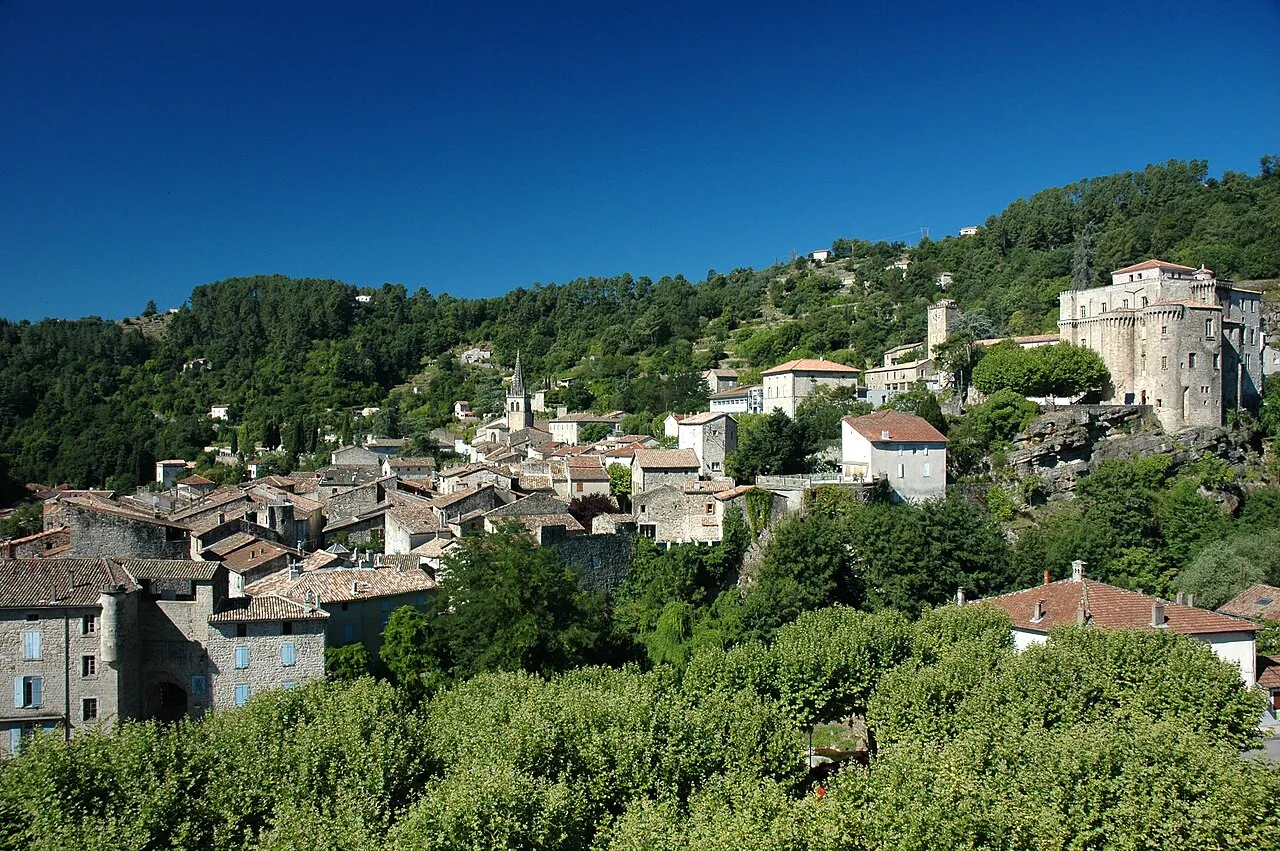 Vue de Largentière