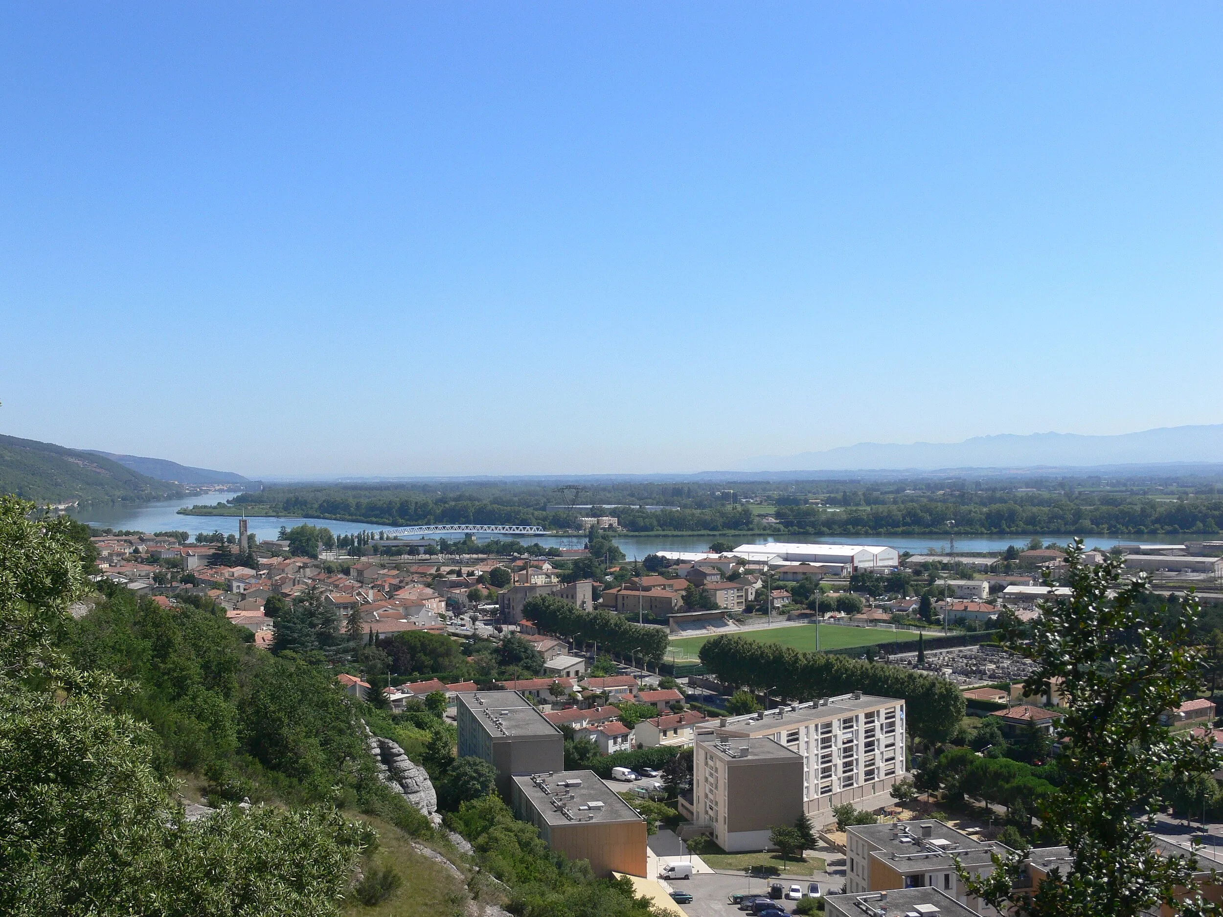 Vue de Le Pouzin