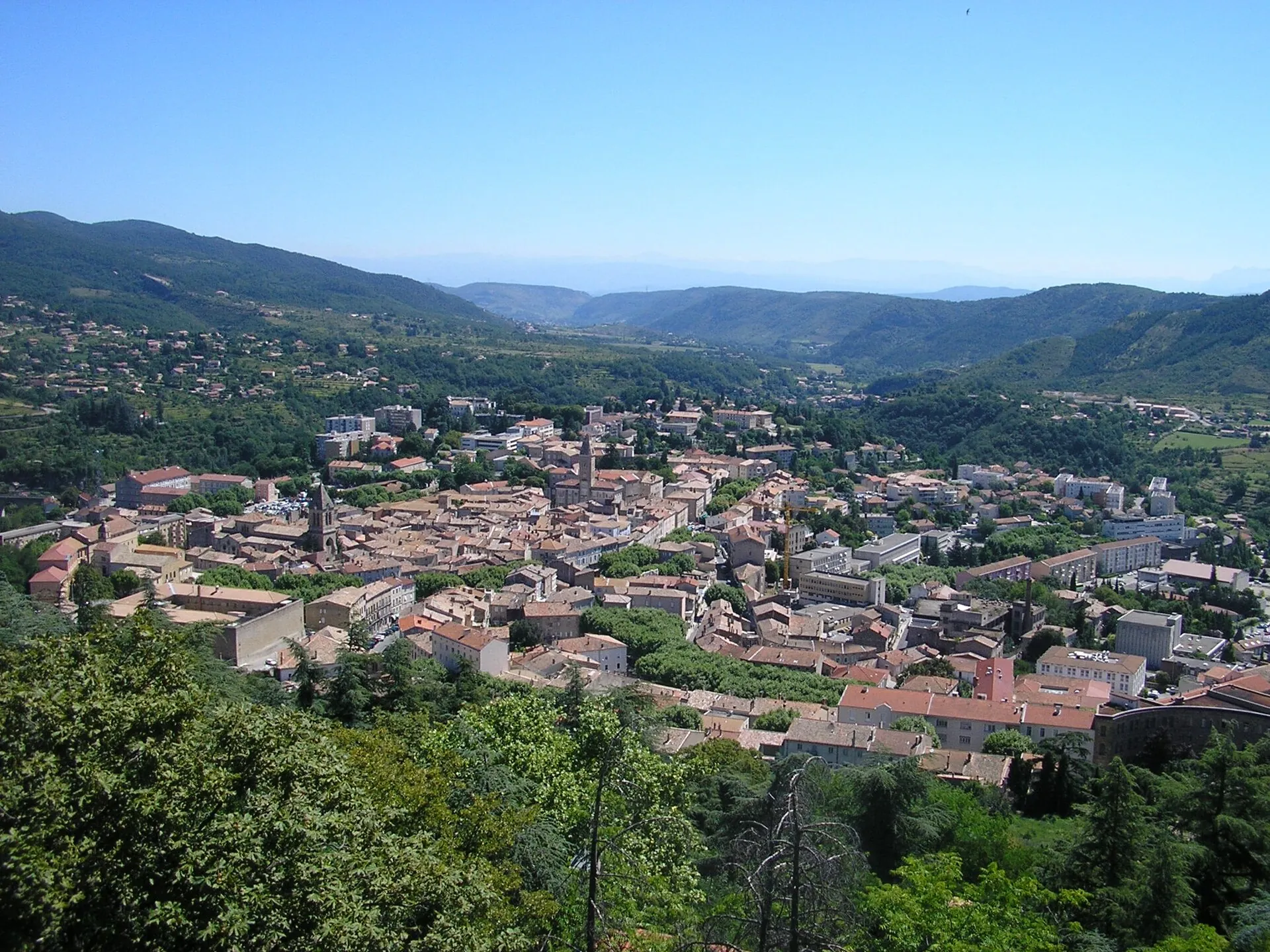 Vue de Privas