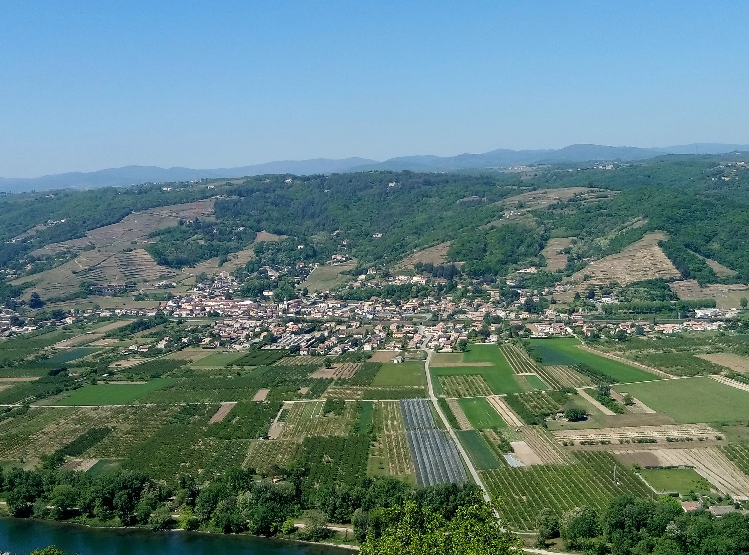 Vue de Saint-Jean-de-Muzols