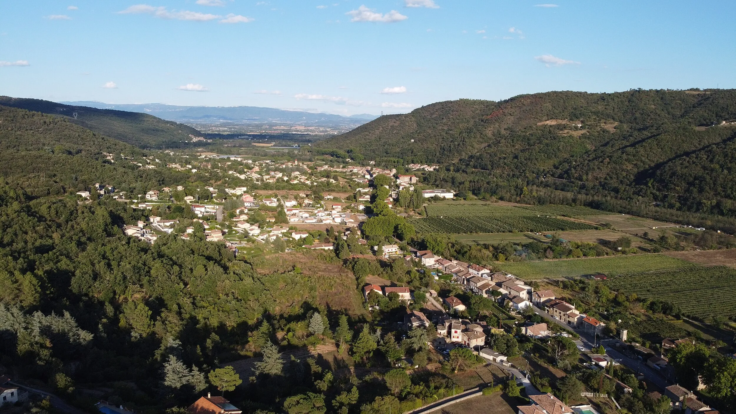 Vue de Saint-Laurent-du-Pape