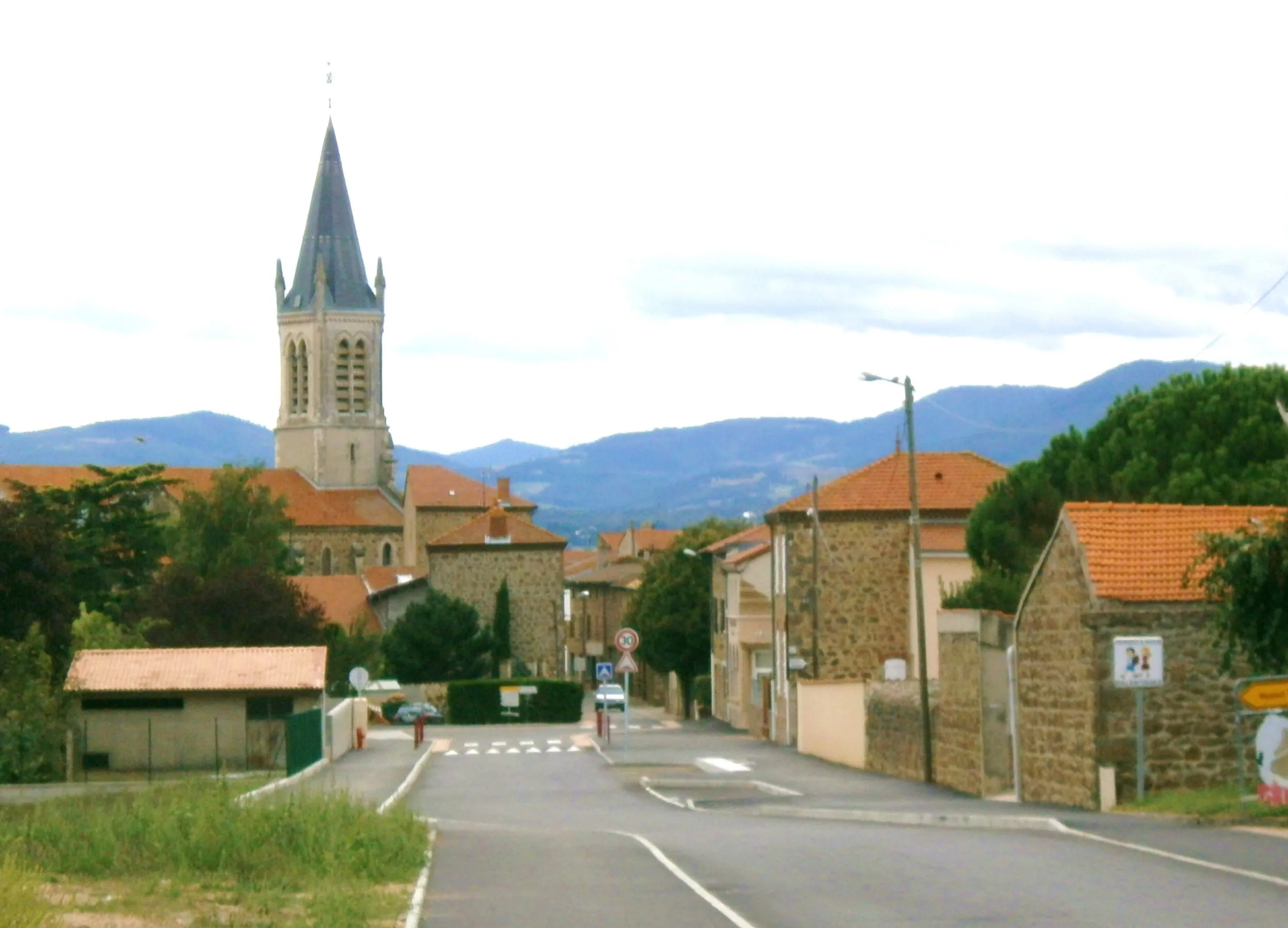 Vue de Vernosc-lès-Annonay