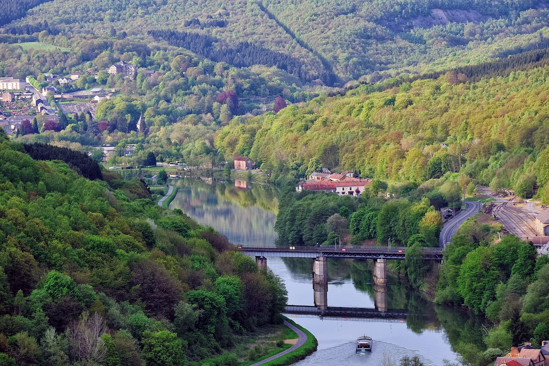 Vue de Bogny-sur-Meuse