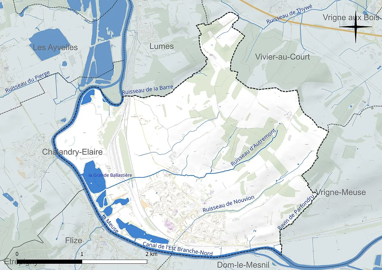 Vue de Nouvion-sur-Meuse