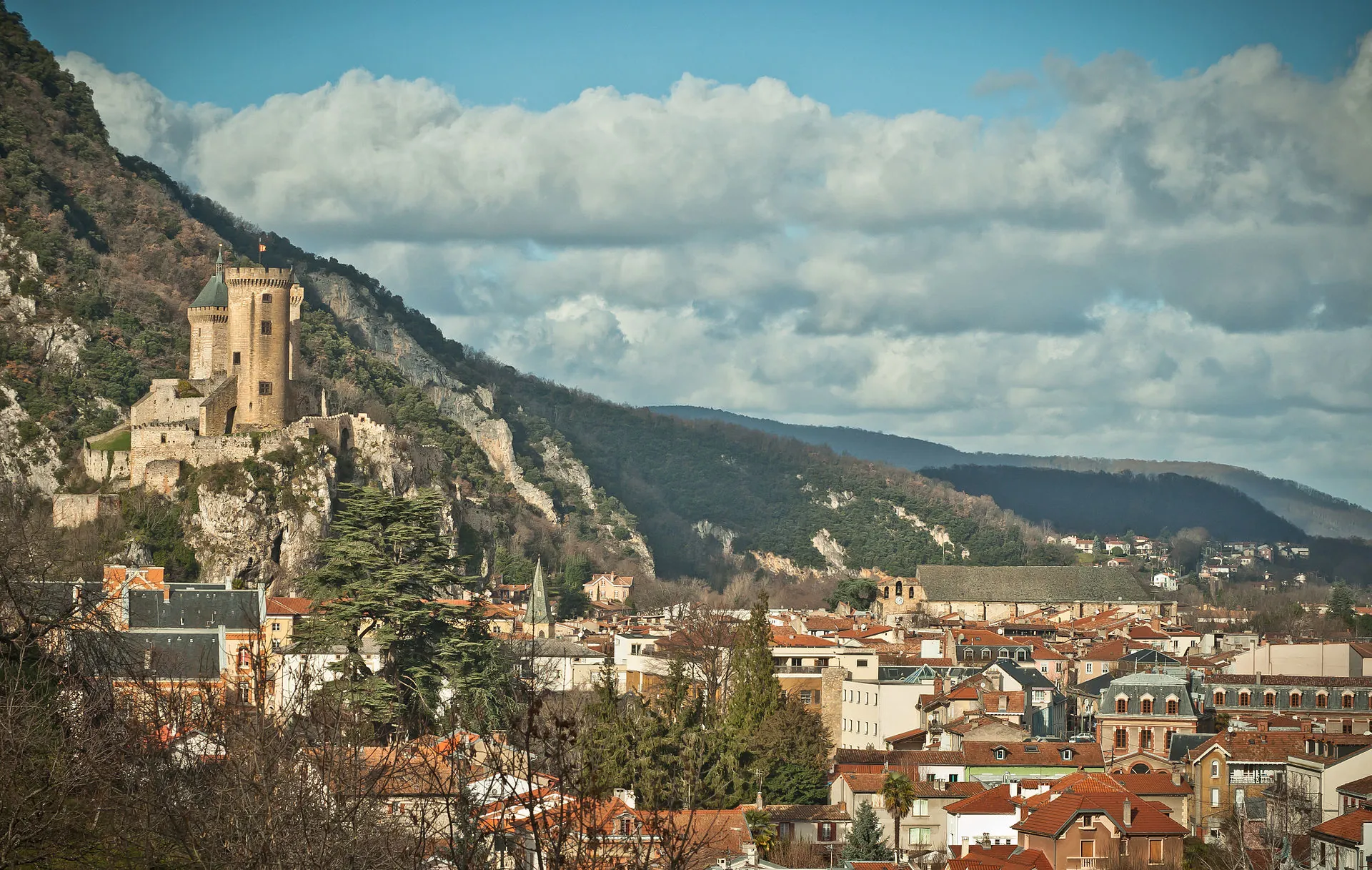 Vue de Foix
