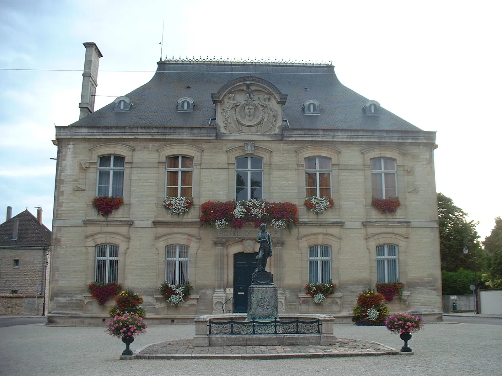 Vue de Brienne-le-Château